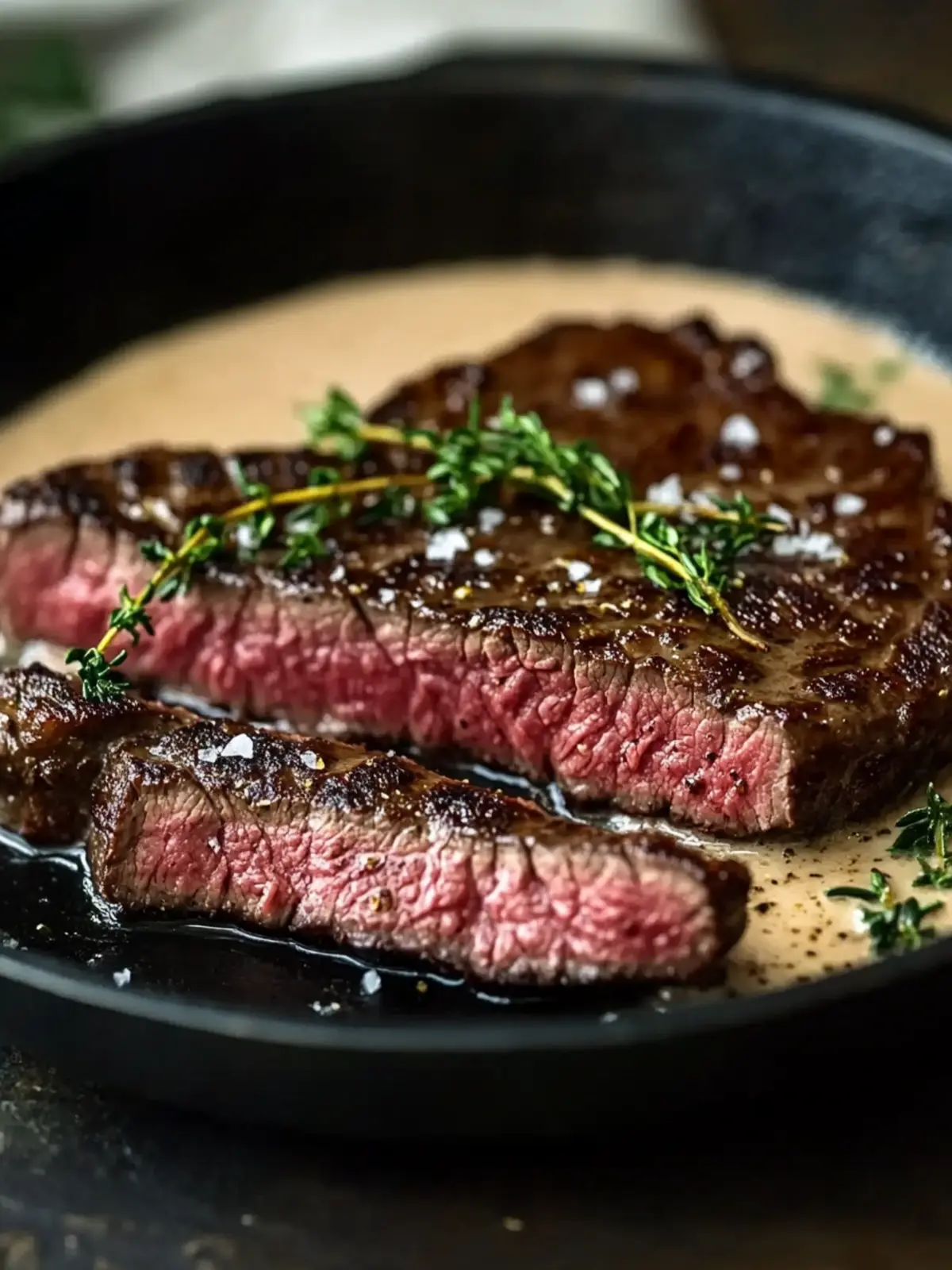 Cast Iron Bavette Steak