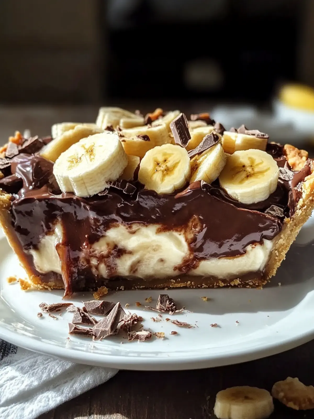 Irresistible Chocolate Banana Pie That Will WOW Your Guests 4 Chocolate Banana Pie