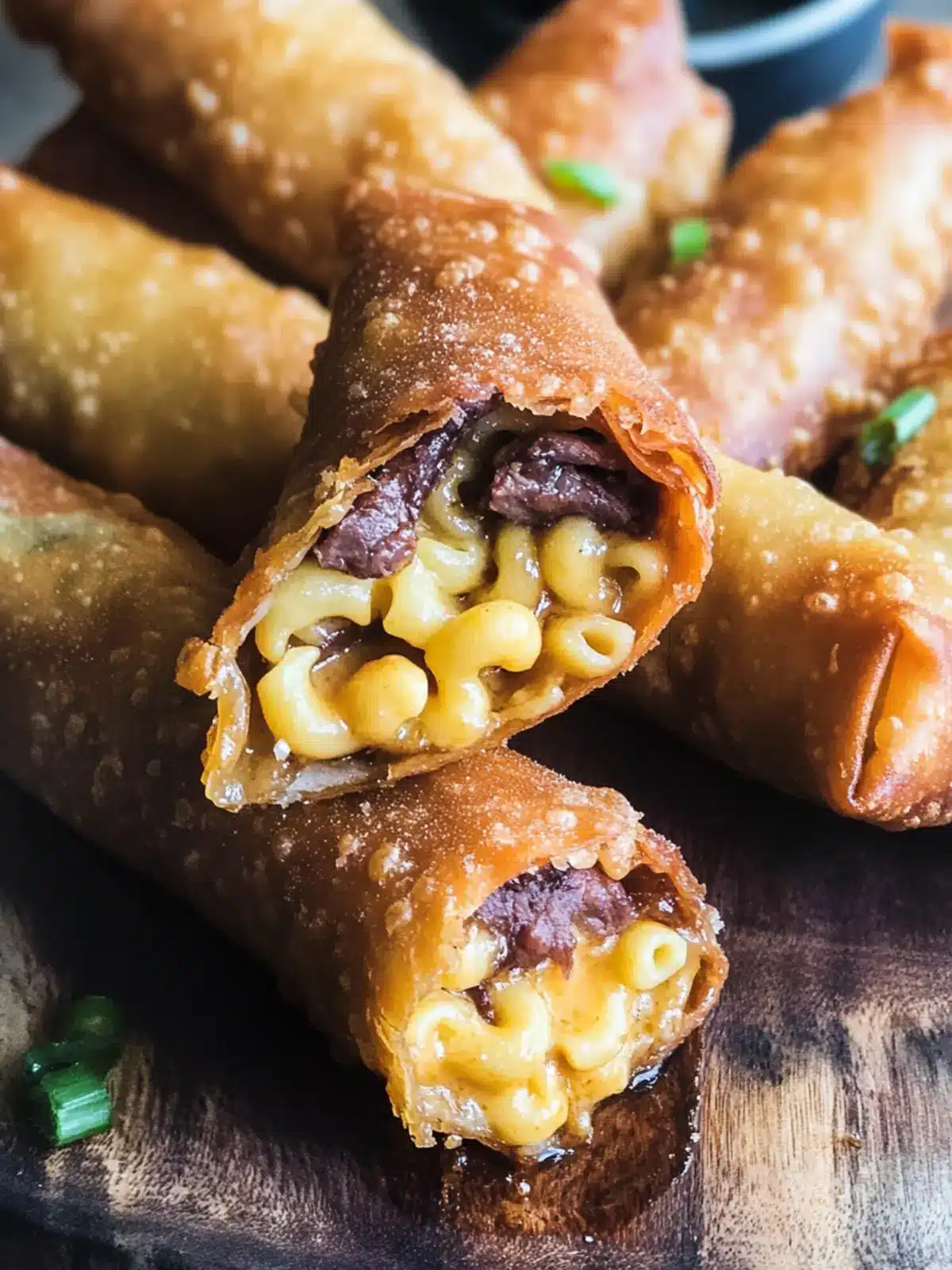 Brisket Mac and Cheese Egg Rolls That Are Irresistibly Crispy 3 Brisket Mac and Cheese Egg Rolls