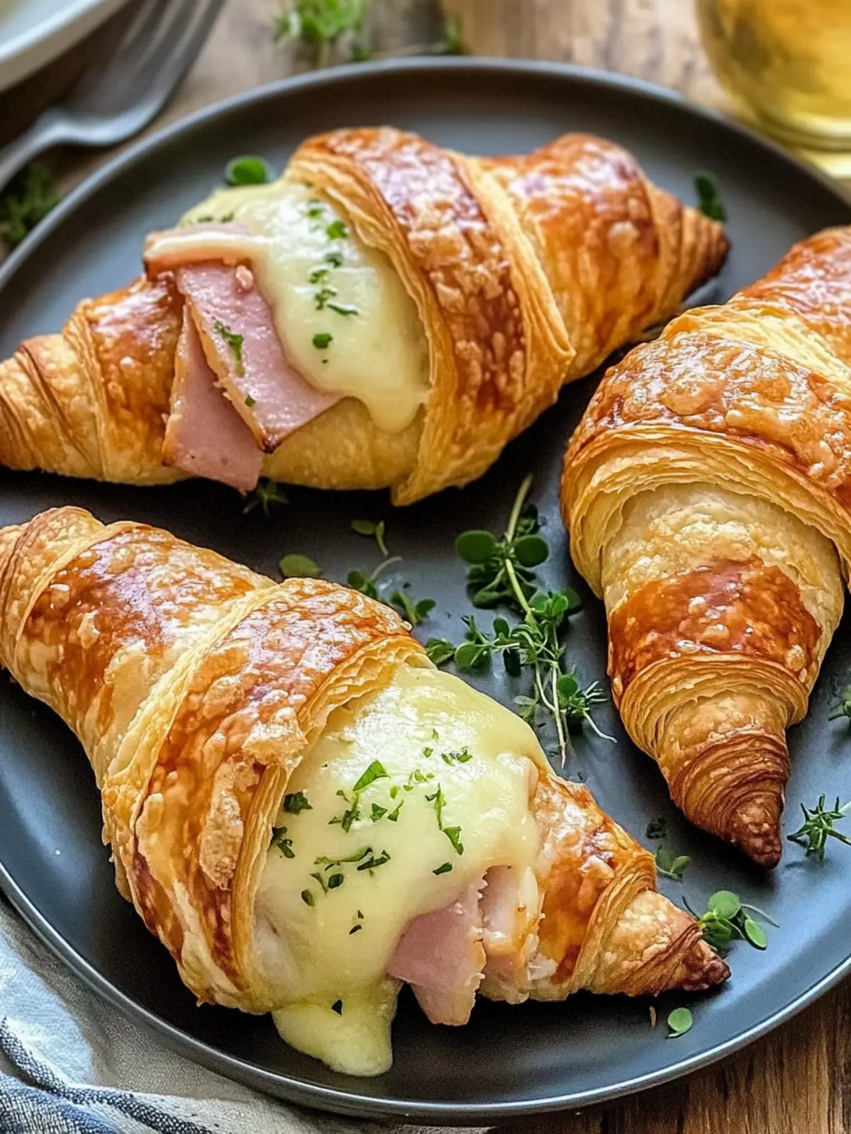 Brunch Baked Ham and Cheese Croissants for Effortless Mornings 2 Brunch Baked Ham and Cheese Croissants