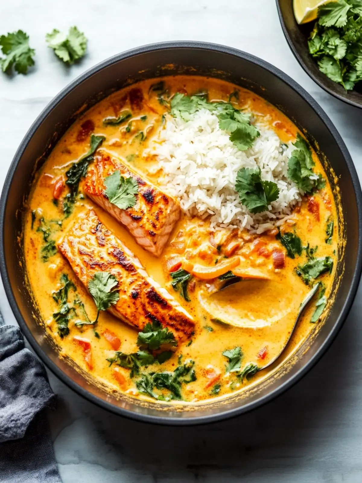 Delicious Salmon Coconut Curry for a Thai-Inspired Feast 4 Salmon Coconut Curry