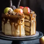 Salted Caramel Apple Snickers Cake That Will Wow Everyone 8 Salted Caramel Apple Snickers Cake