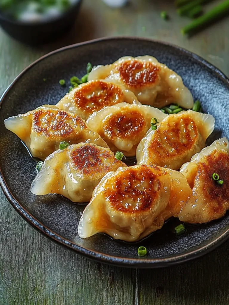Crispy Pan-Fried Dumplings Recipe
