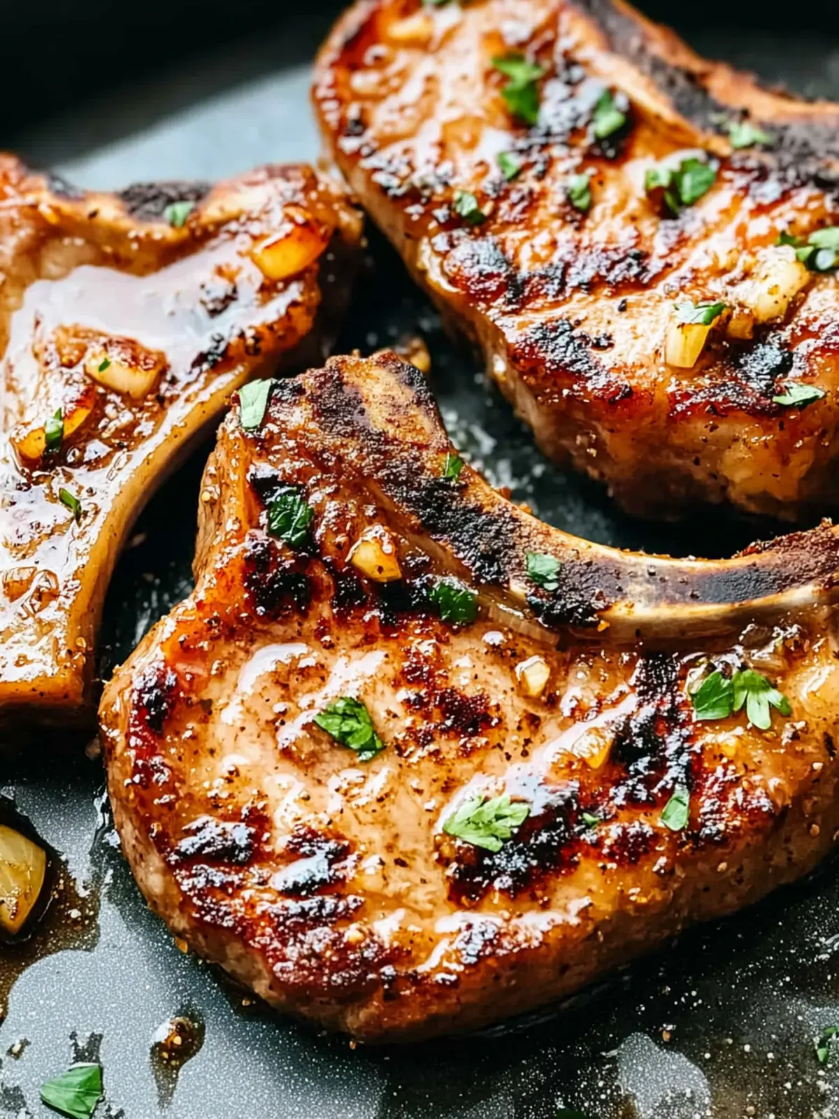 Honey Garlic Pork Chops