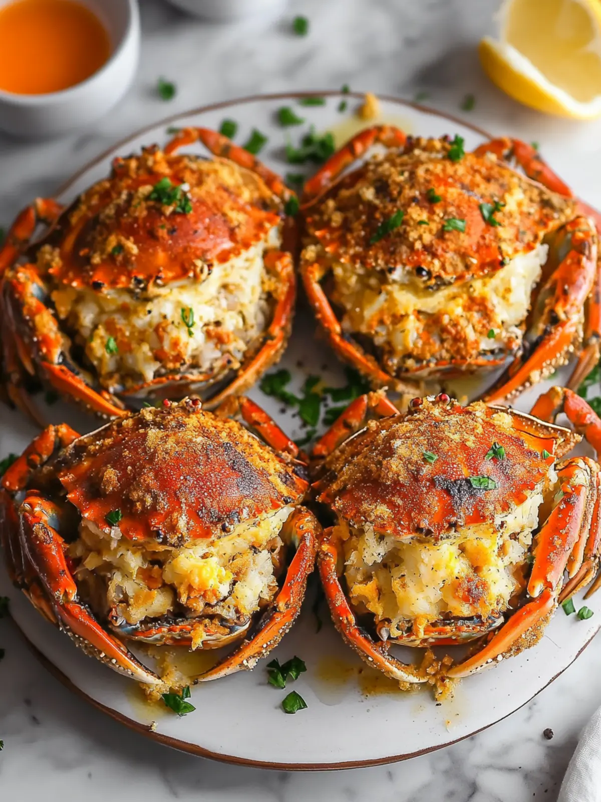 Savory New Orleans Seafood Stuffed Crabs Recipe Anyone Can Master 5 New Orleans Seafood Stuffed Crabs Recipe
