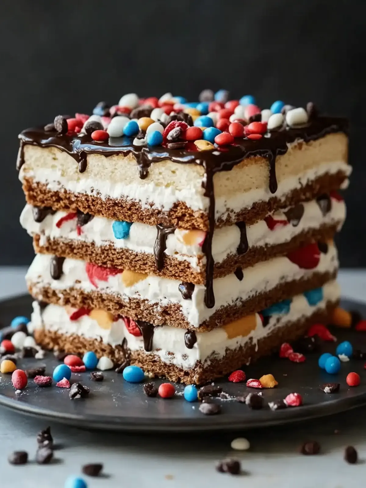 Ultimate Ice Cream Sandwich Cake
