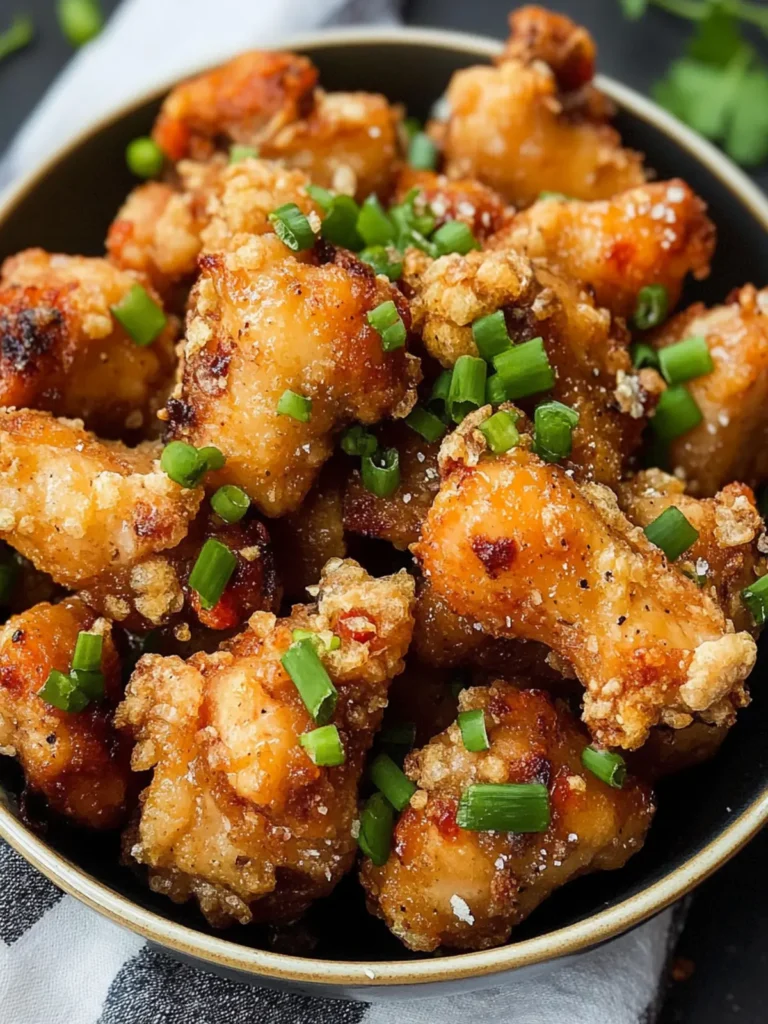 Salt and Pepper Chicken