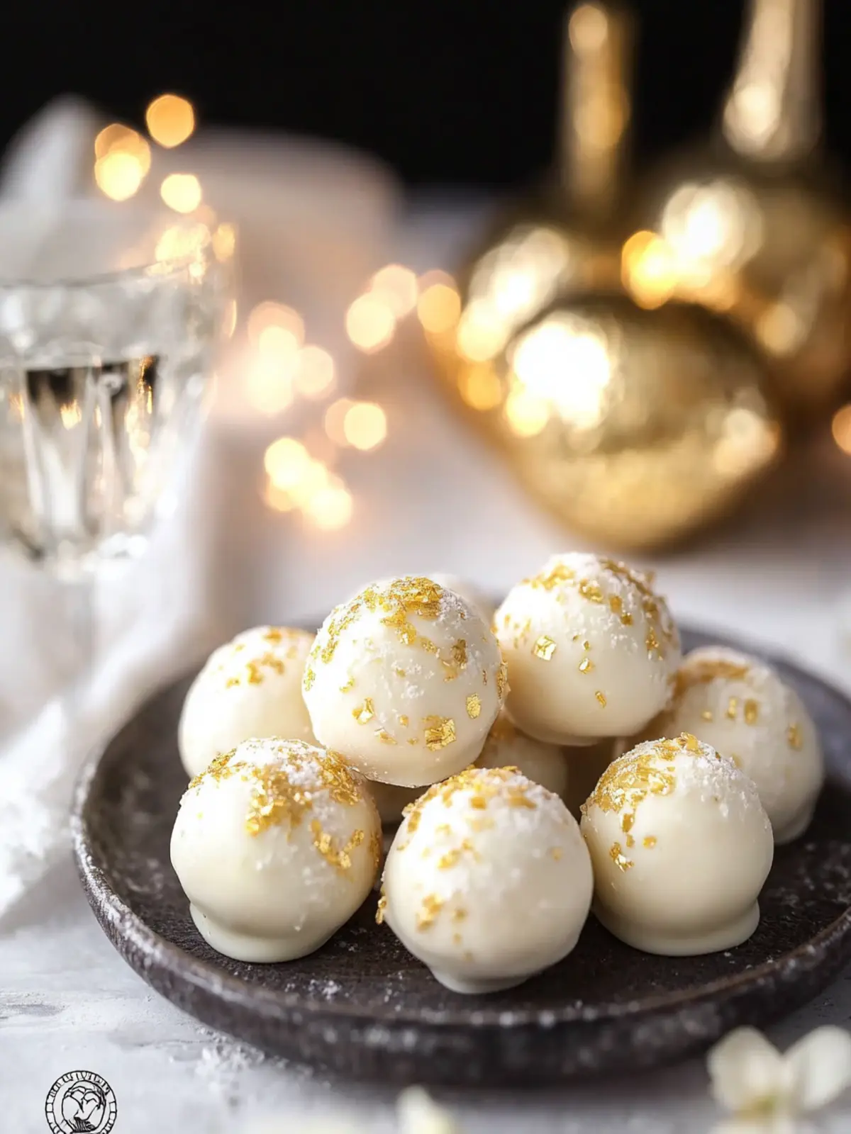Champagne White Chocolate Truffles for Effortless Elegance 5 Champagne White Chocolate Truffles