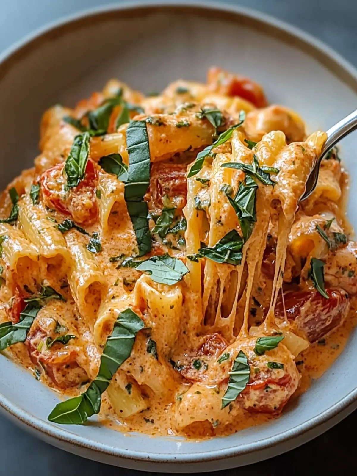 Creamy Tomato Garlic Pasta