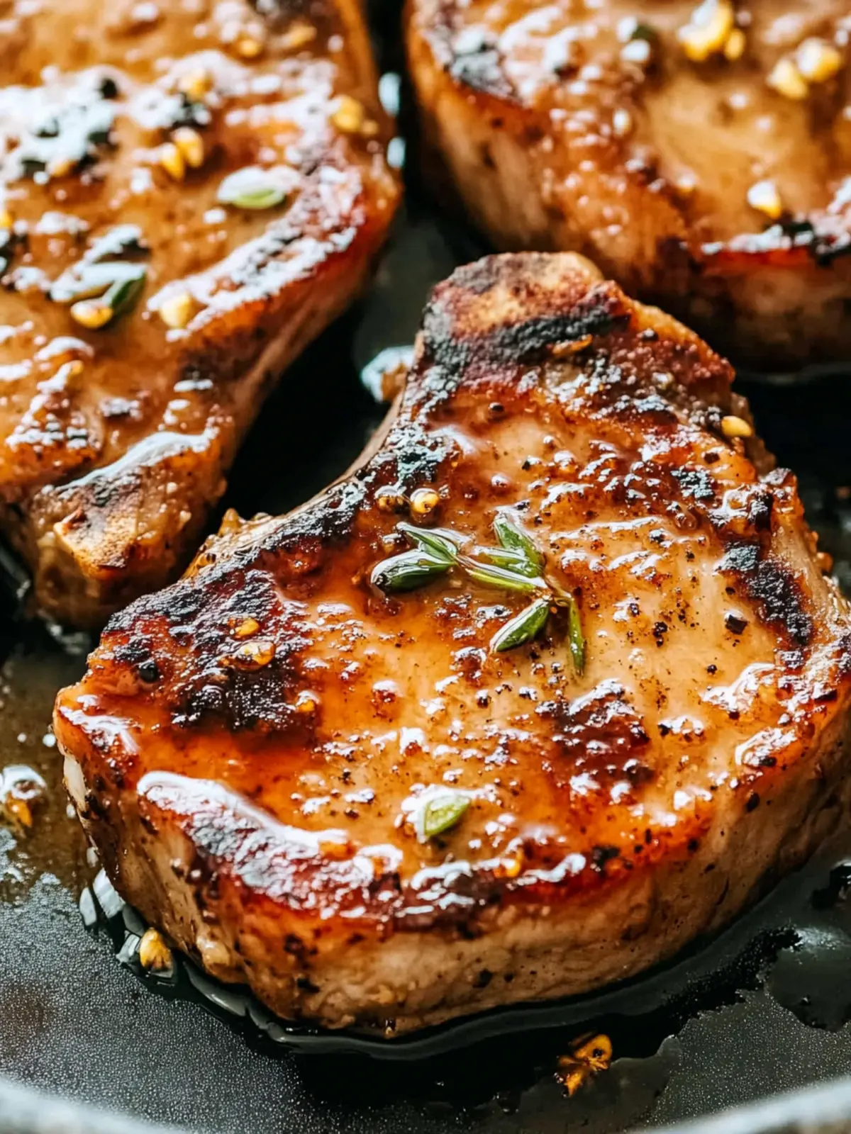 Honey Garlic Pork Chops