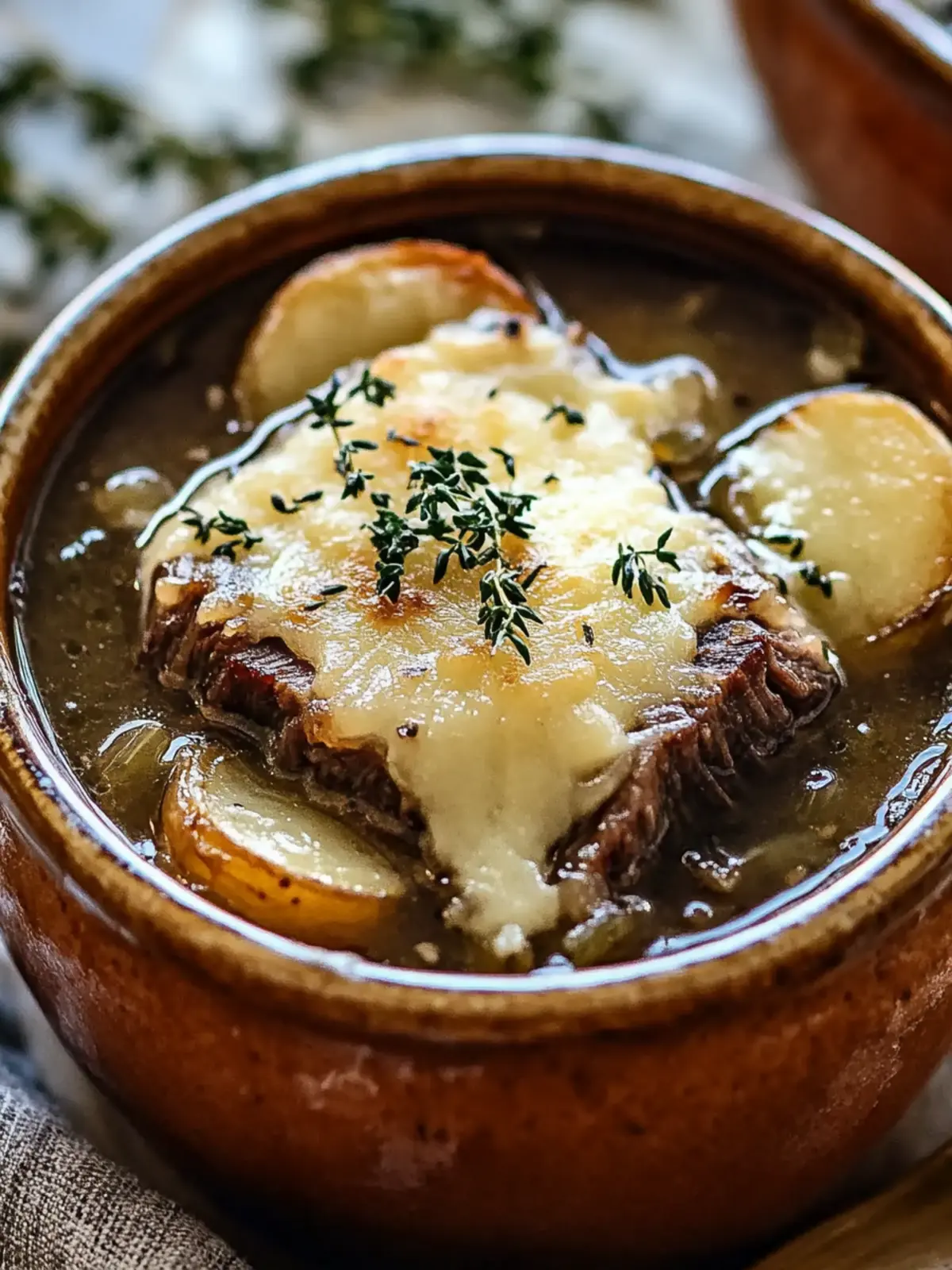 Savory French Onion Beef Short Rib Soup for Cozy Nights 3 French Onion Beef Short Rib Soup