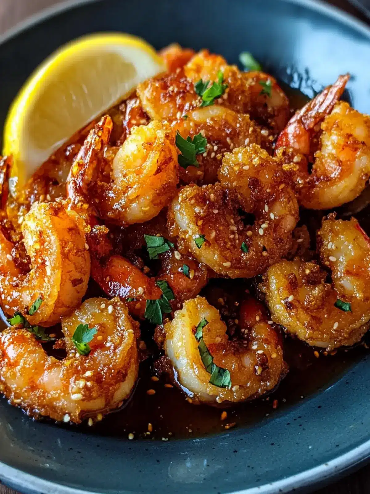 Hot Honey Fried Shrimp
