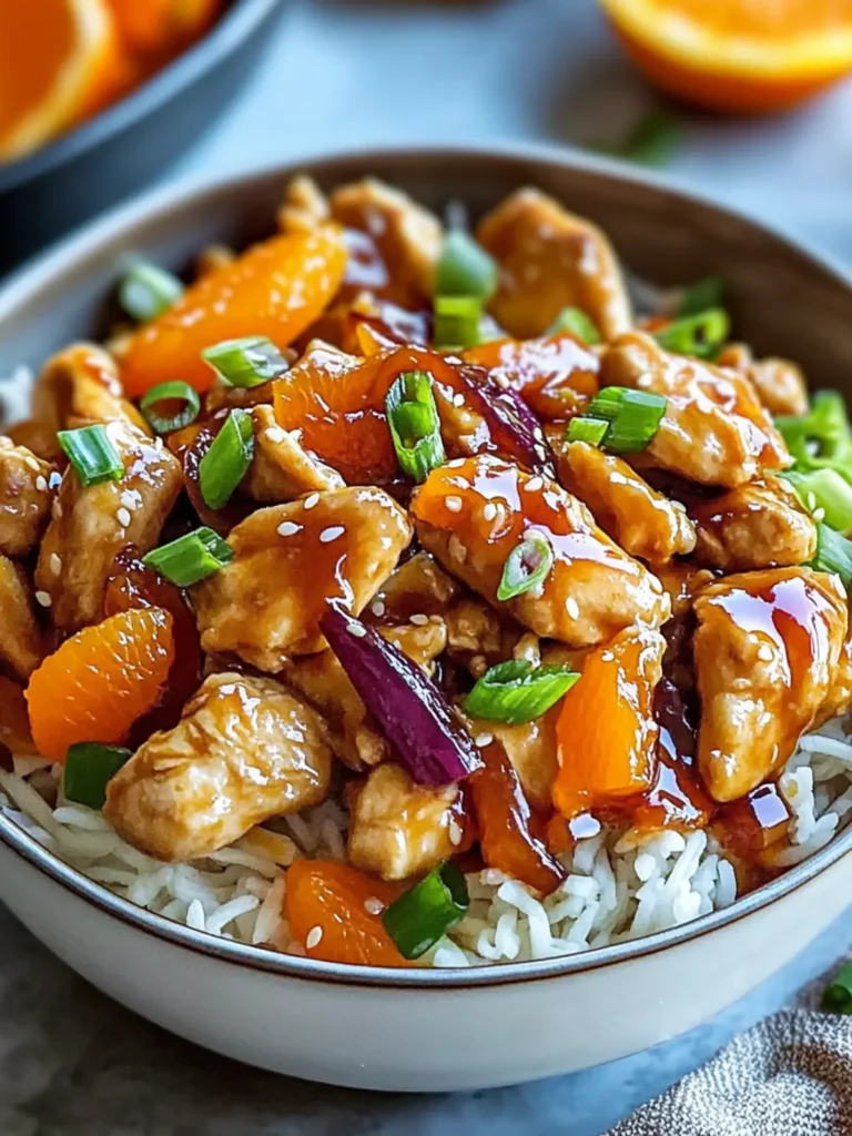 Irresistible Mandarin Orange Chicken Recipe
