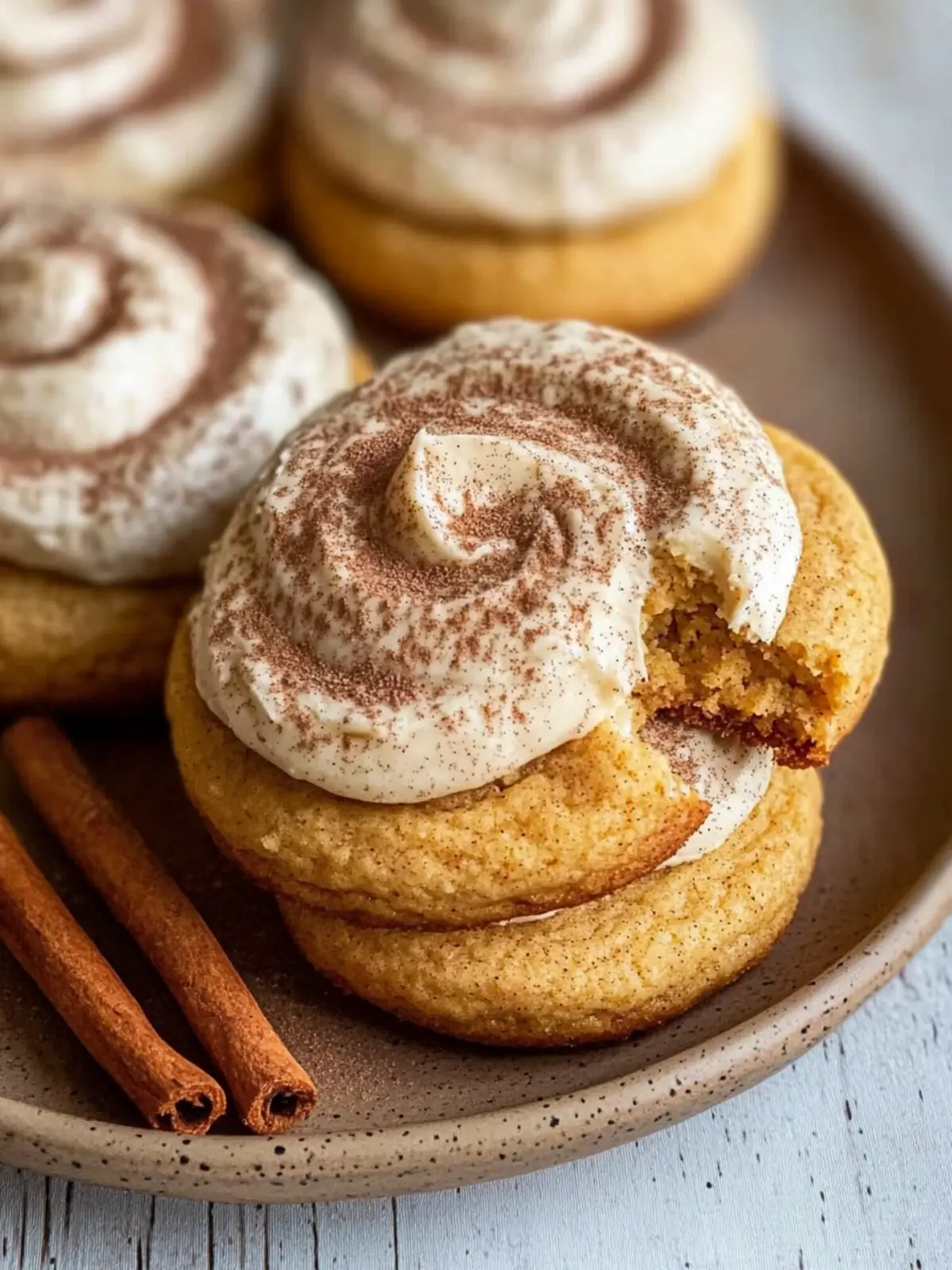 Soft Pumpkin Cookies with Cinnamon Frosting for Cozy Fall Days 5 Soft Pumpkin Cookies with Cinnamon Frosting