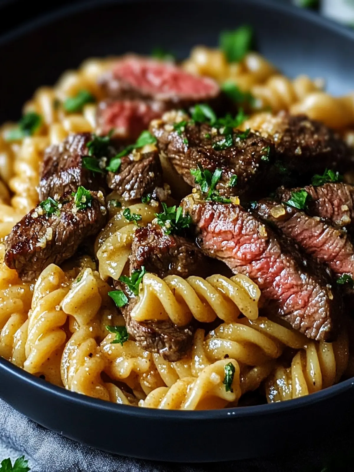 Creamy Spicy Garlic Butter Steak & Pasta in One Pot Delight 4 Creamy Spicy Garlic Butter Steak & Pasta
