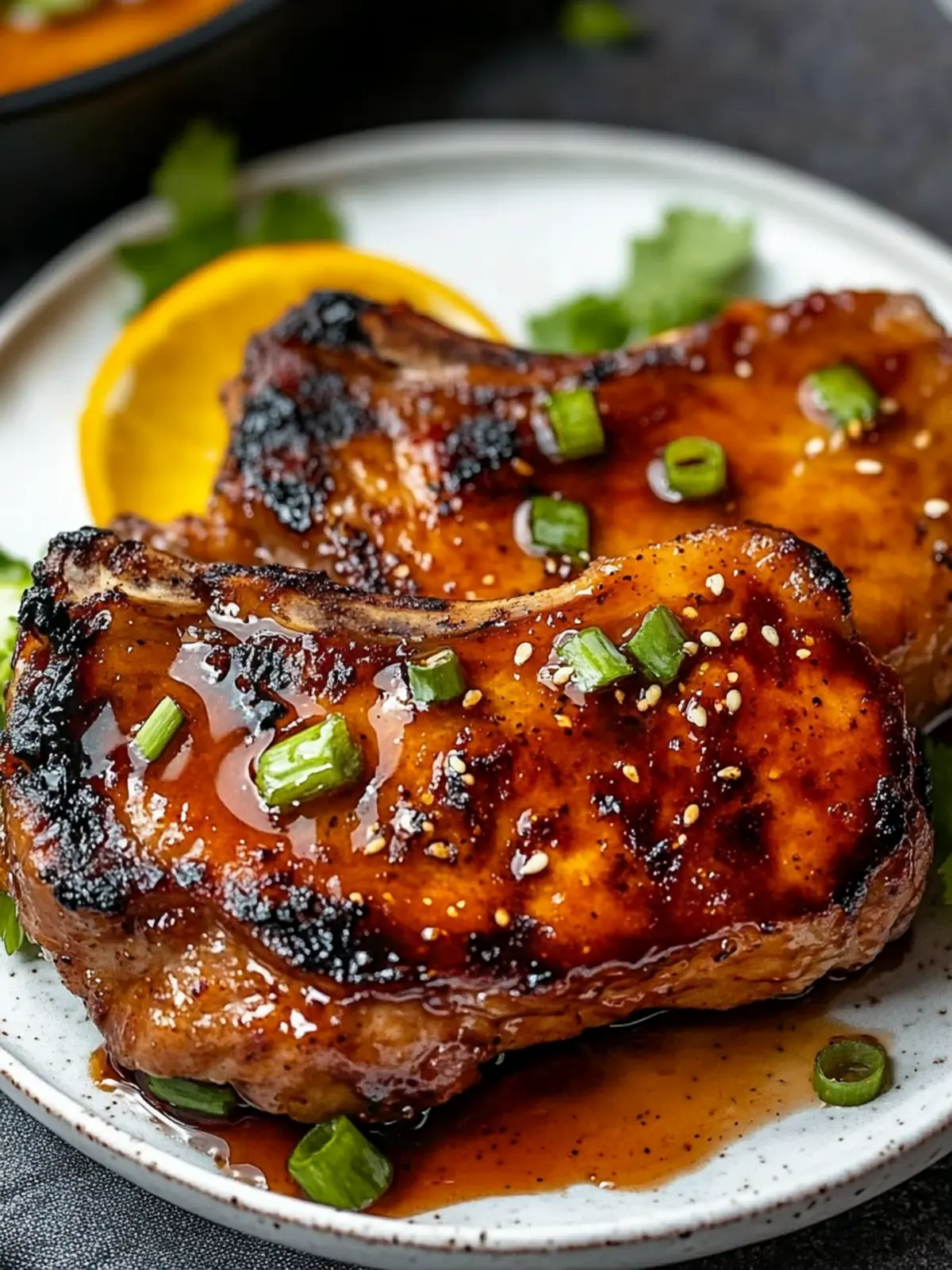 Sweet and Spicy Honey Sriracha Pork Chops You'll Crave 2 Honey Sriracha Pork Chops