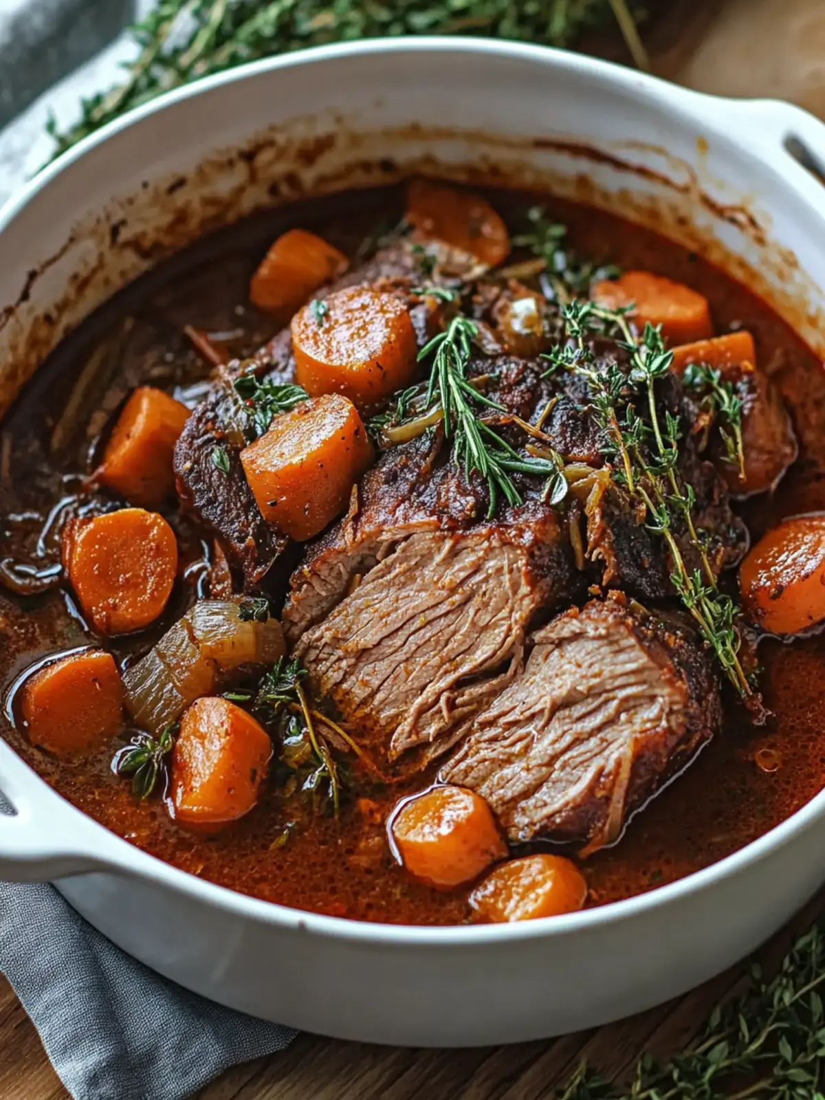 Tender Italian Pot Roast Stracotto