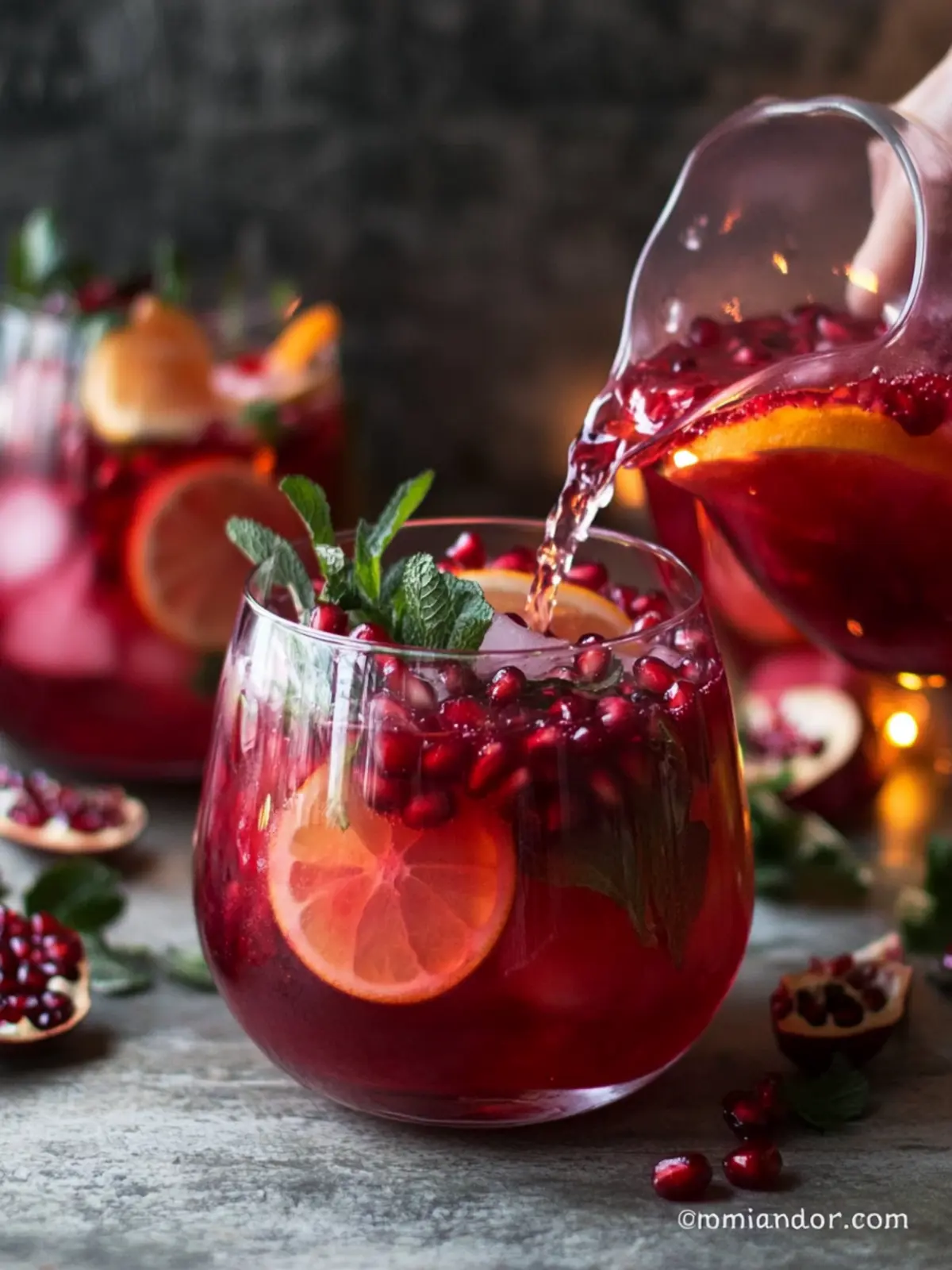 Deliciously Festive Pomegranate Party Punch for Every Celebration 5 Pomegranate Party Punch