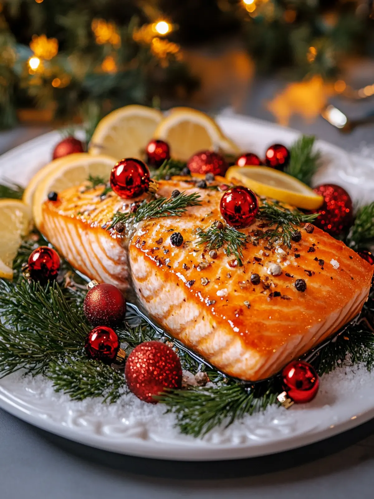 Irresistible Christmas Salmon with Zesty Citrus Glaze 2 Christmas Salmon