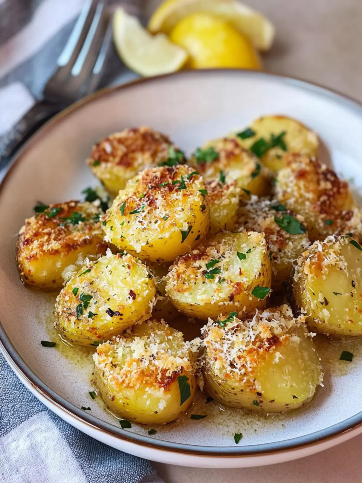 TikTok Parmesan Potatoes