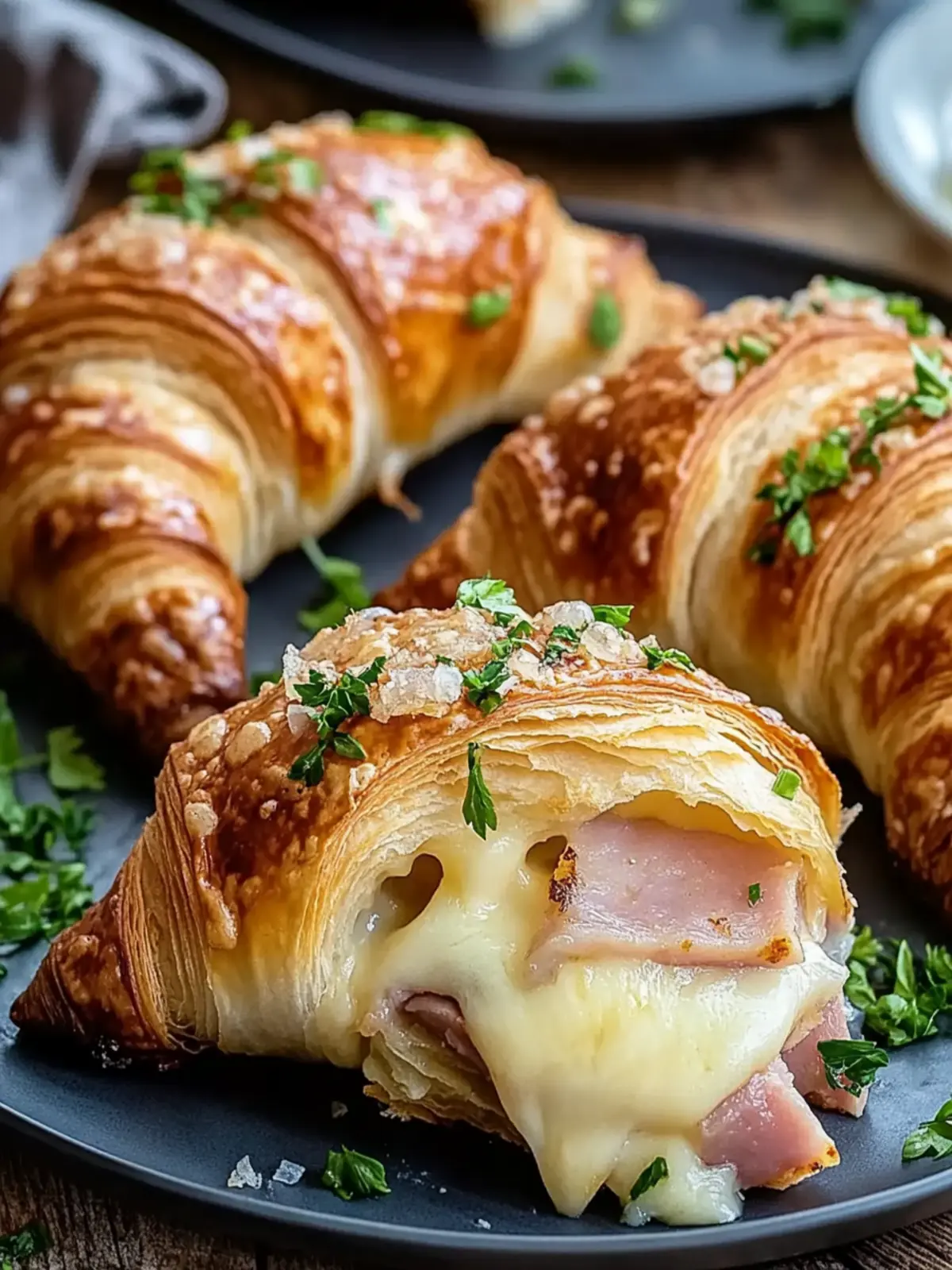 Brunch Baked Ham and Cheese Croissants for Effortless Mornings 3 Brunch Baked Ham and Cheese Croissants