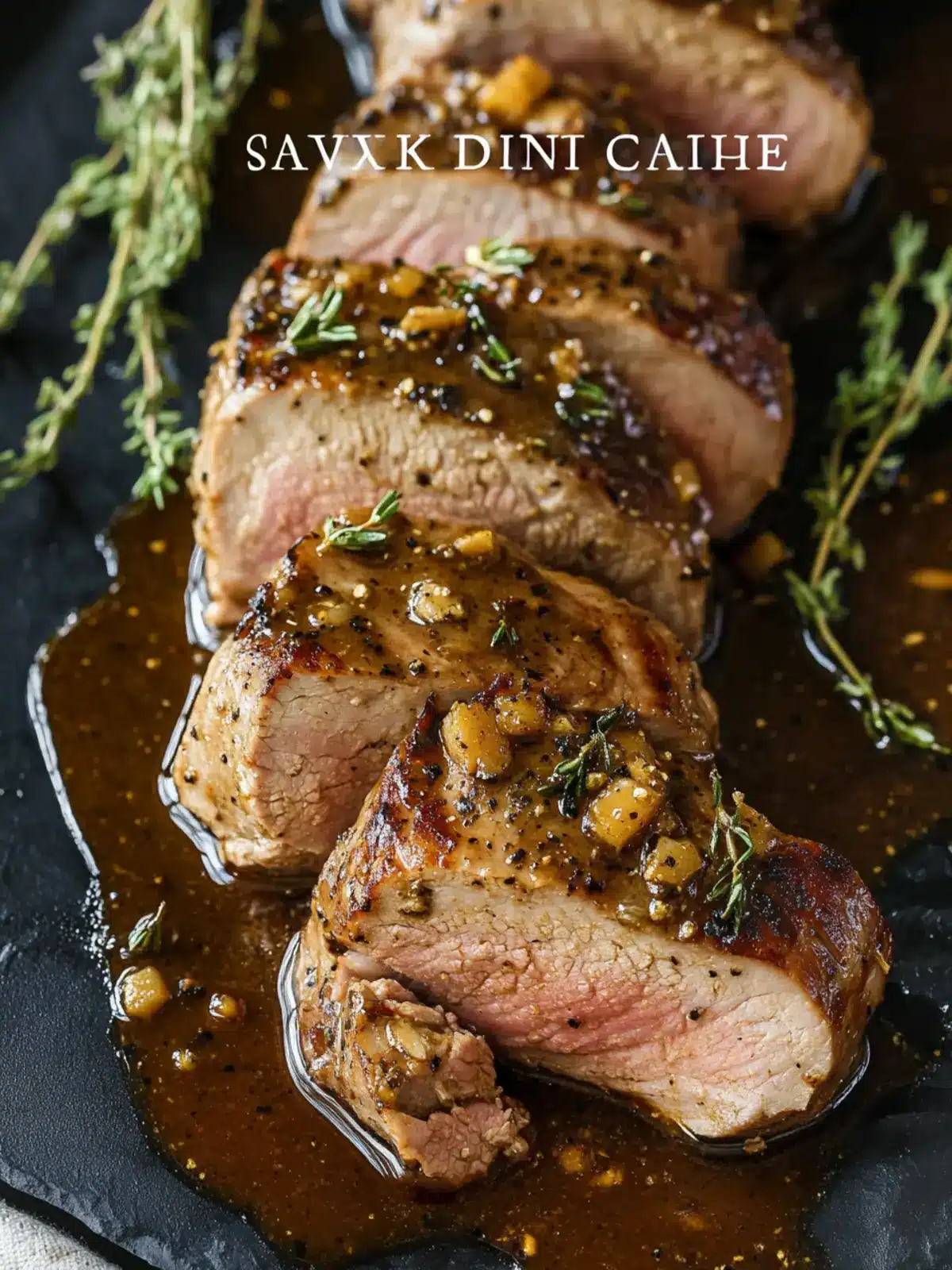 Savory Dijon Pork Tenderloin