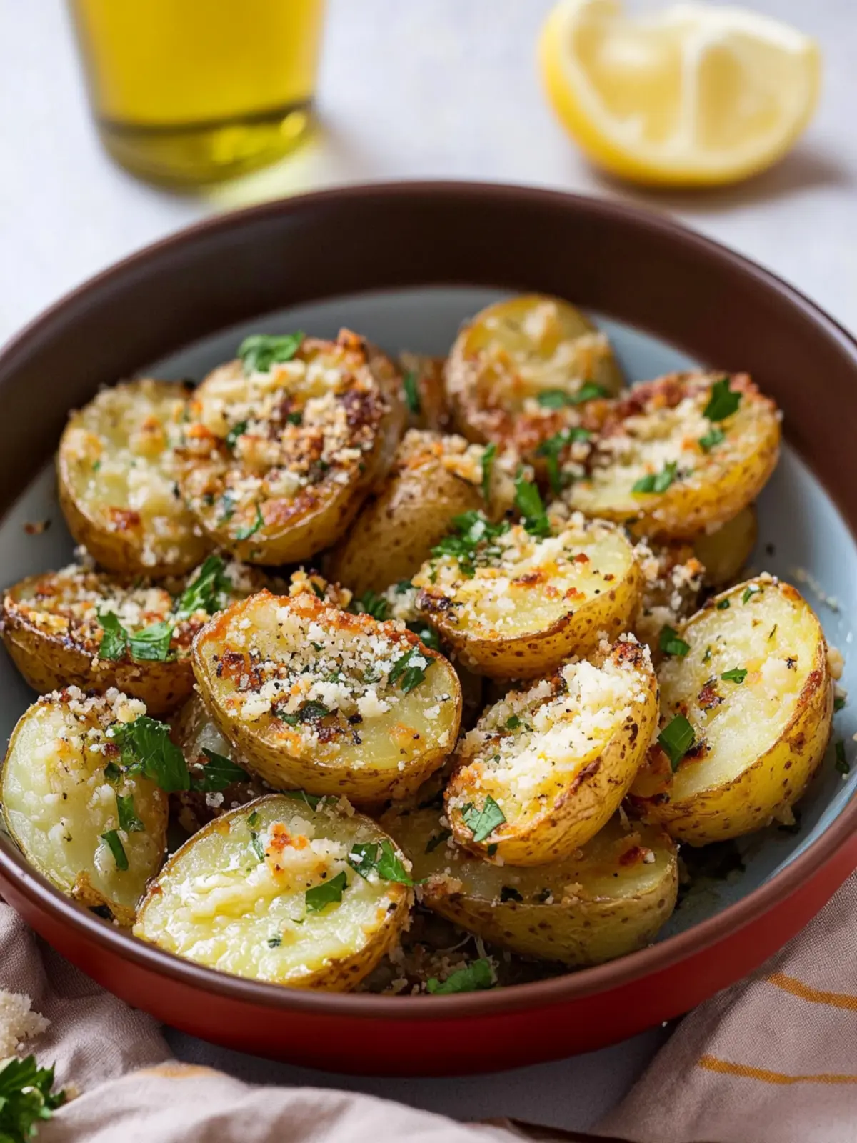 TikTok Parmesan Potatoes