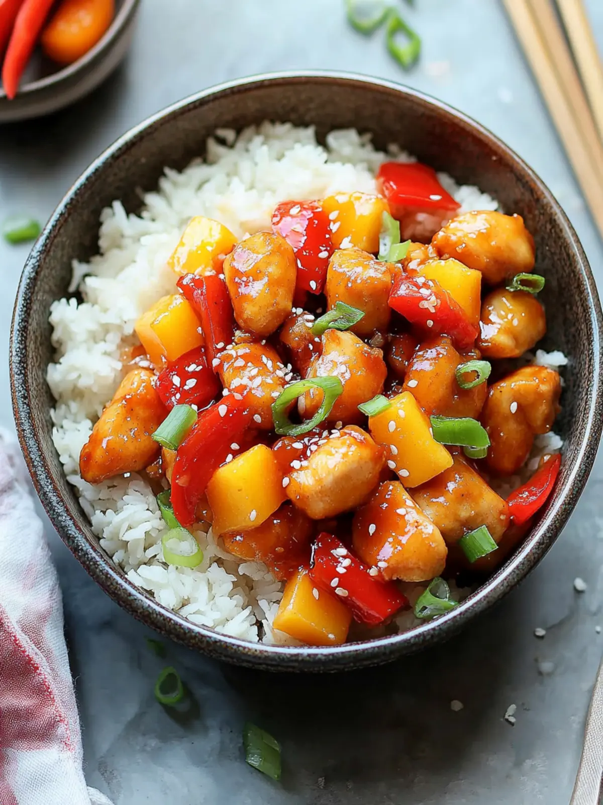 The BEST Easy Sweet and Sour Chicken Your Family Will Love 2 The BEST Easy Sweet And Sour Chicken