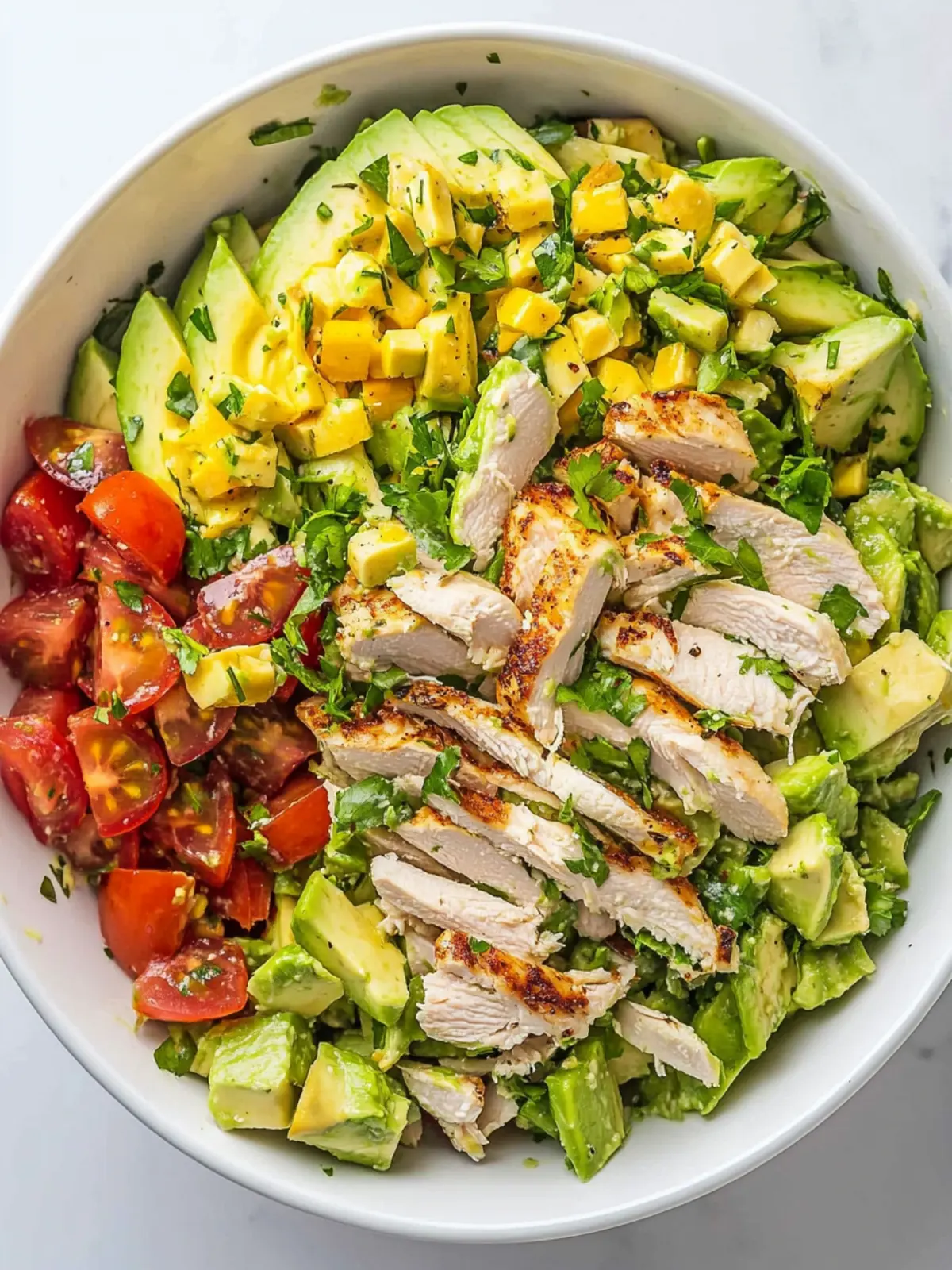 Easy Avocado Chicken Salad Recipe