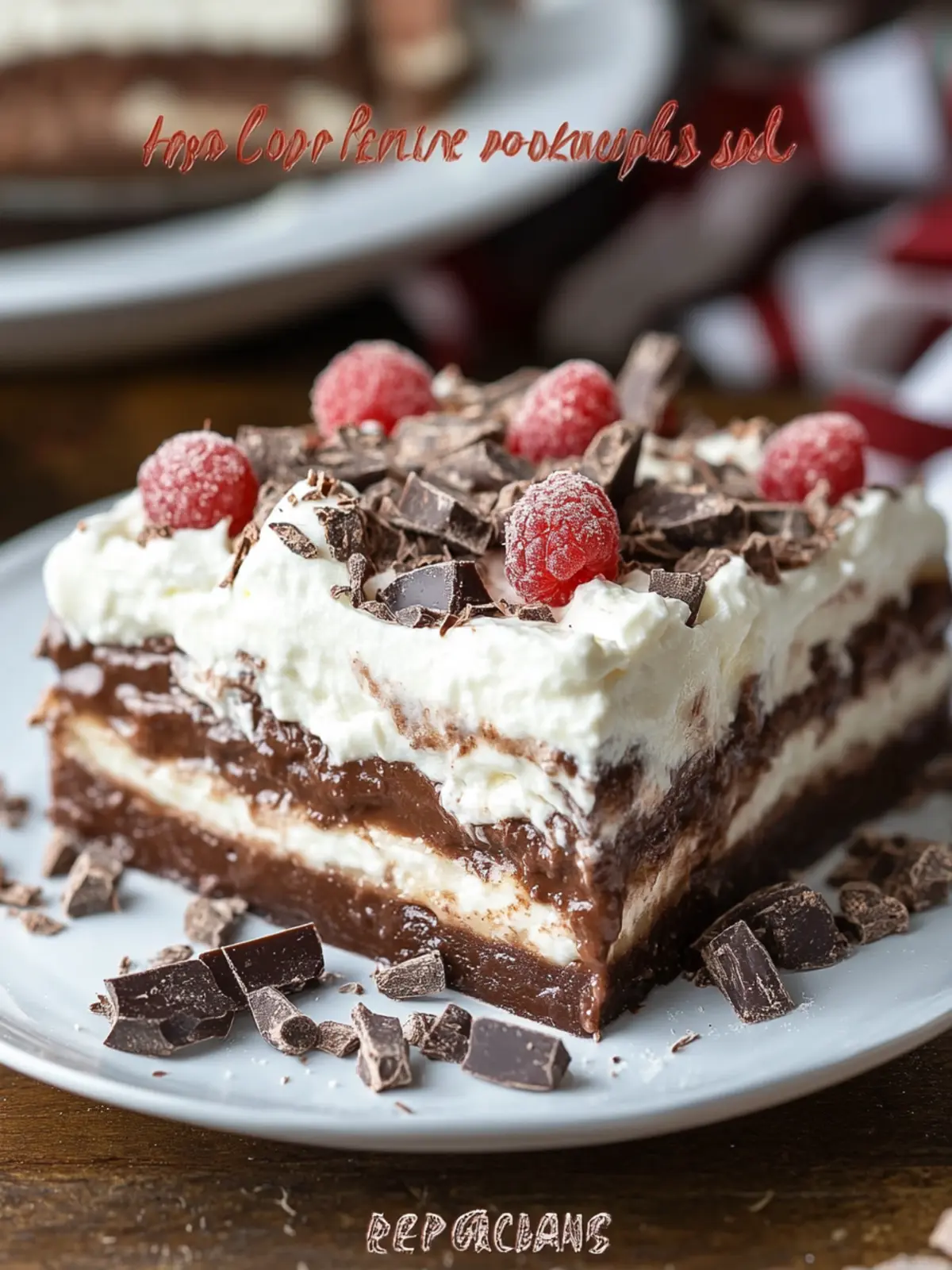 Decadent No-Bake Baileys Chocolate Lasagna for Holiday Bliss 2 Baileys Chocolate Lasagna