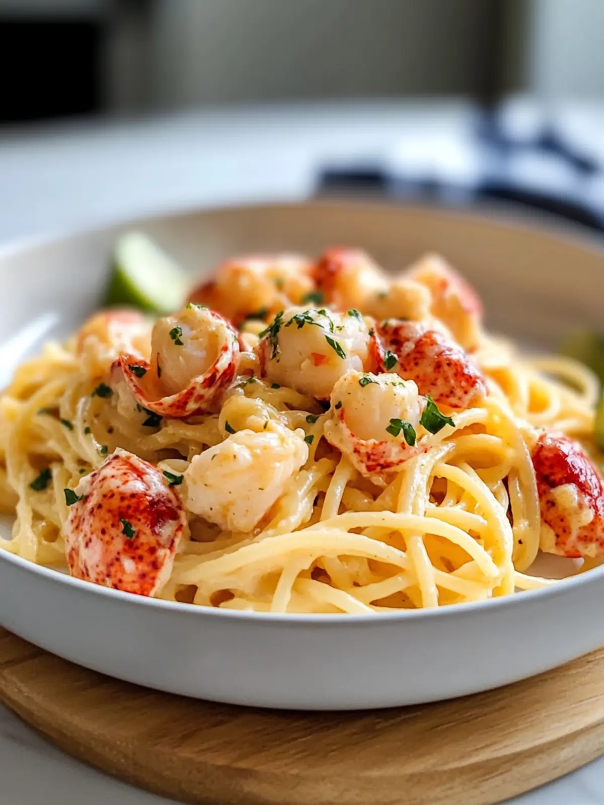 Buttered Lobster Pasta: Your Quick Coastal Indulgence 4 Buttered Lobster Pasta
