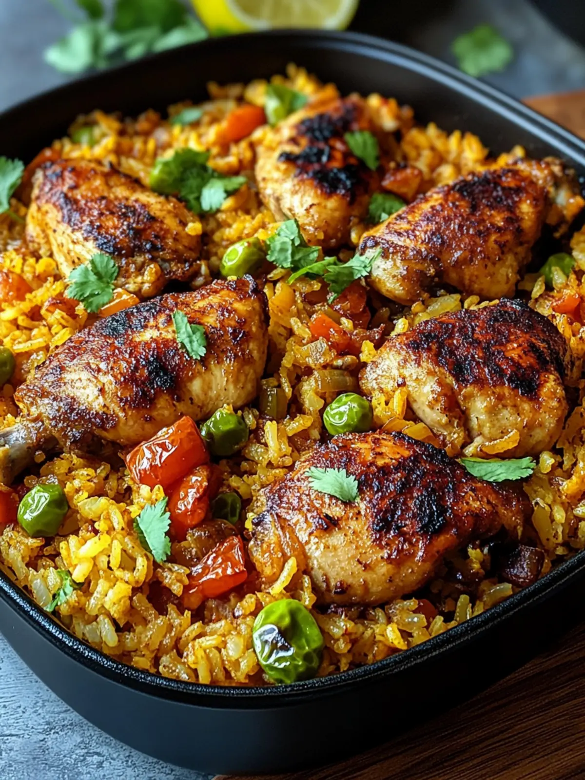 Delicious Caribbean Chicken and Rice: Your One-Pot Tropical Escape 2 Caribbean Chicken and Rice