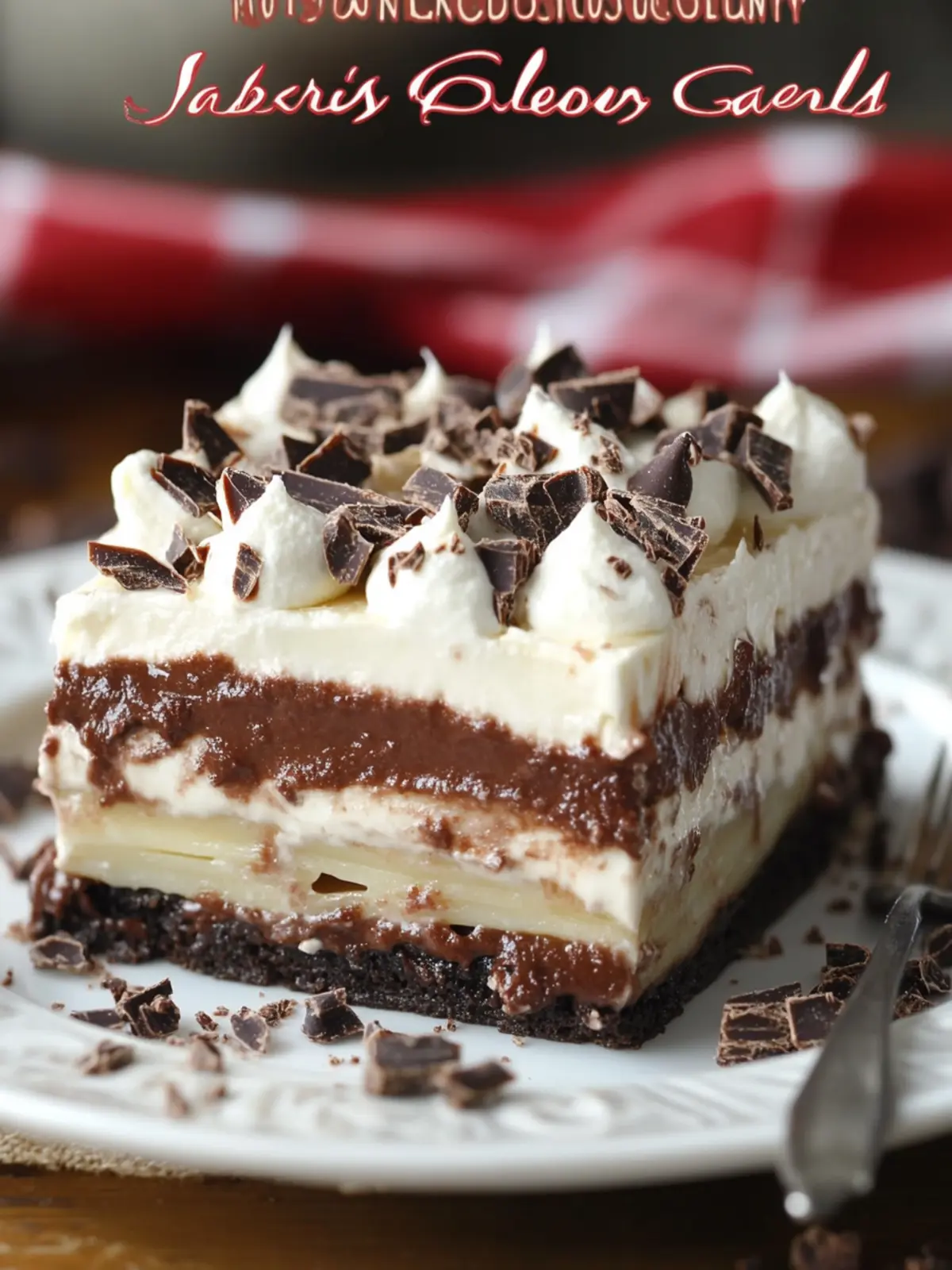 Decadent No-Bake Baileys Chocolate Lasagna for Holiday Bliss 3 Baileys Chocolate Lasagna