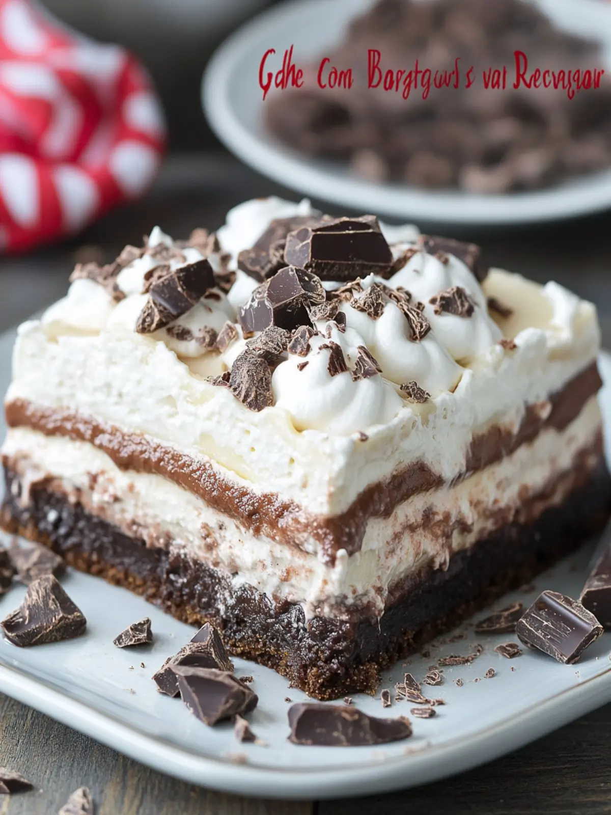 Decadent No-Bake Baileys Chocolate Lasagna for Holiday Bliss 4 Baileys Chocolate Lasagna