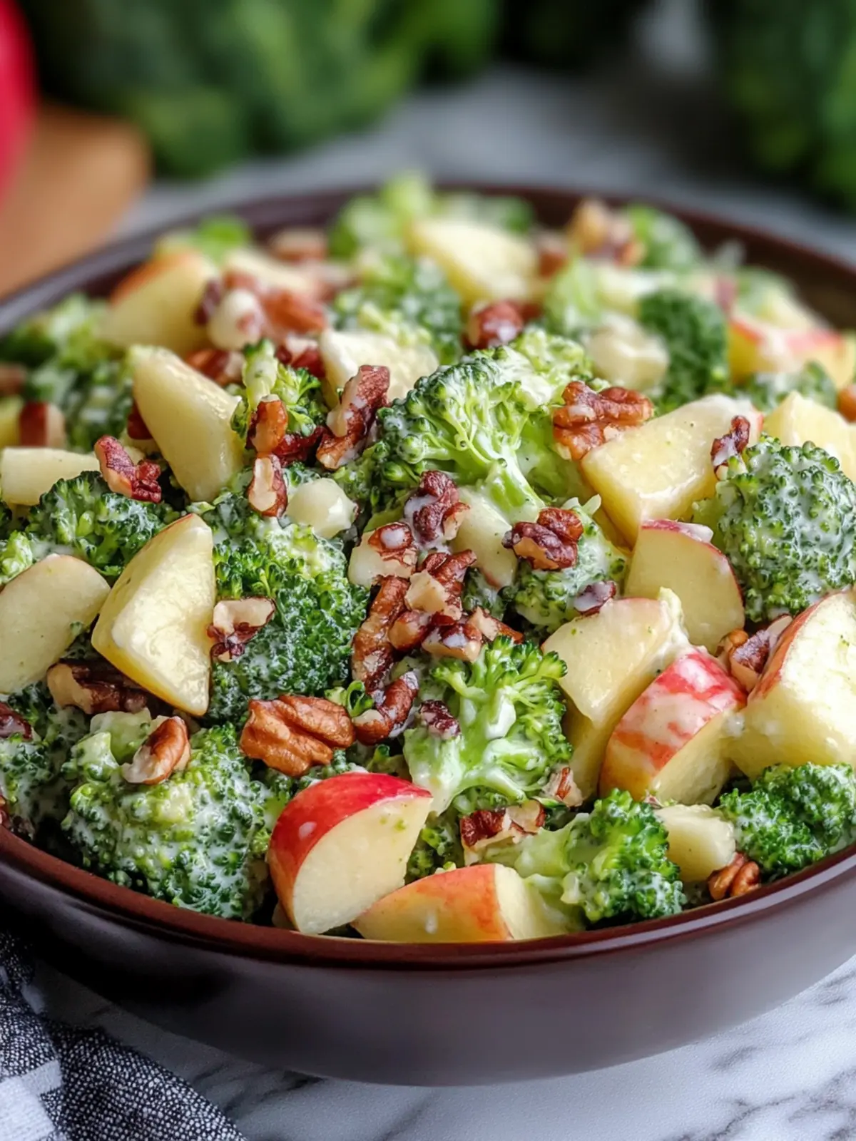 Honeycrisp Apple Broccoli Salad