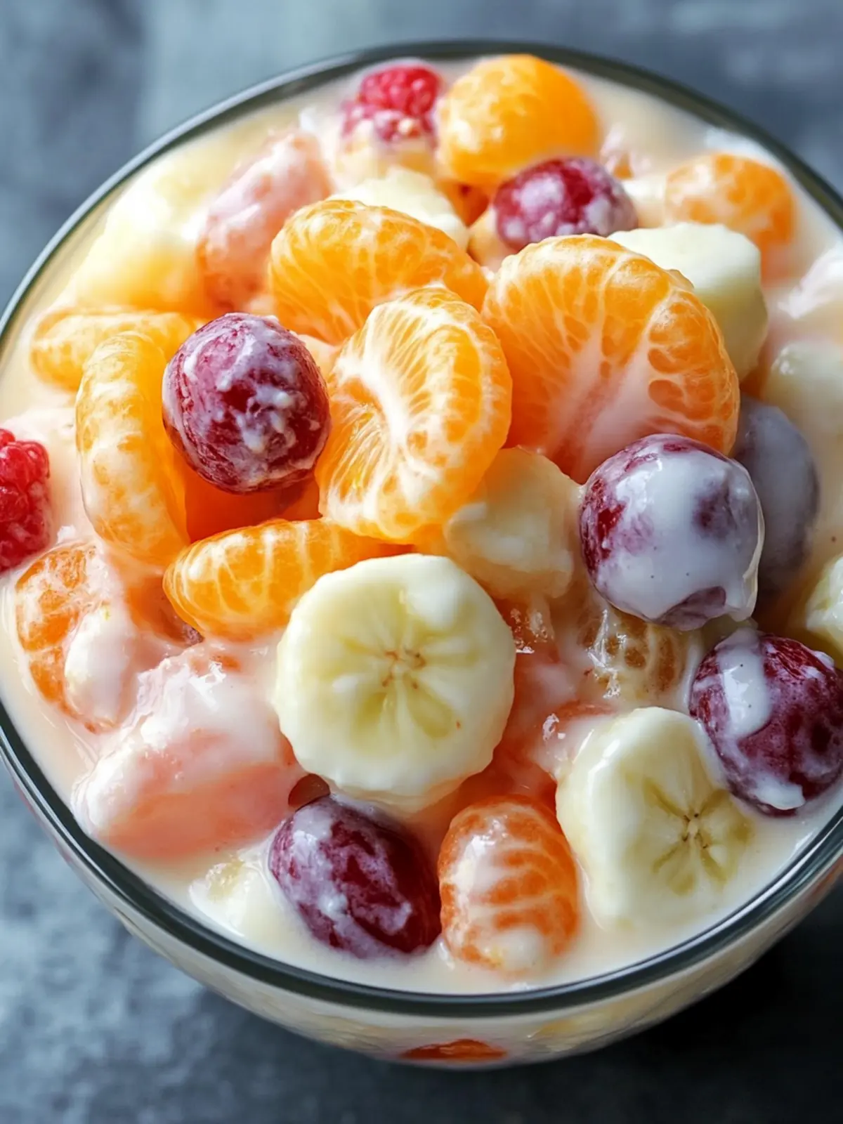 Orange Cream Fruit Salad