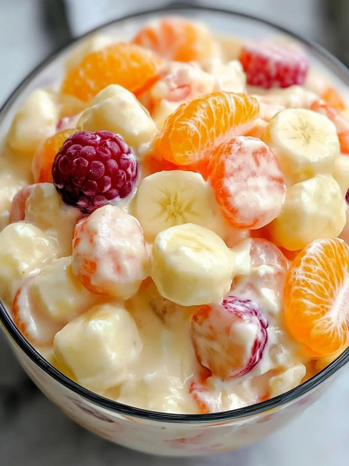 Refreshing Orange Cream Fruit Salad for Summer Bliss 4 Orange Cream Fruit Salad