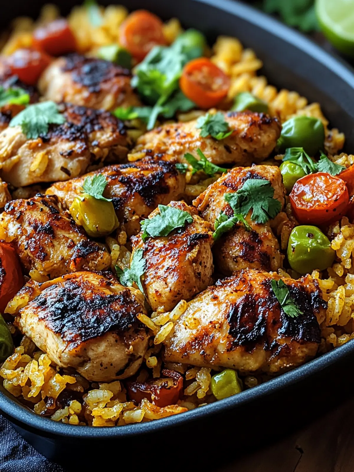 Delicious Caribbean Chicken and Rice: Your One-Pot Tropical Escape 4 Caribbean Chicken and Rice