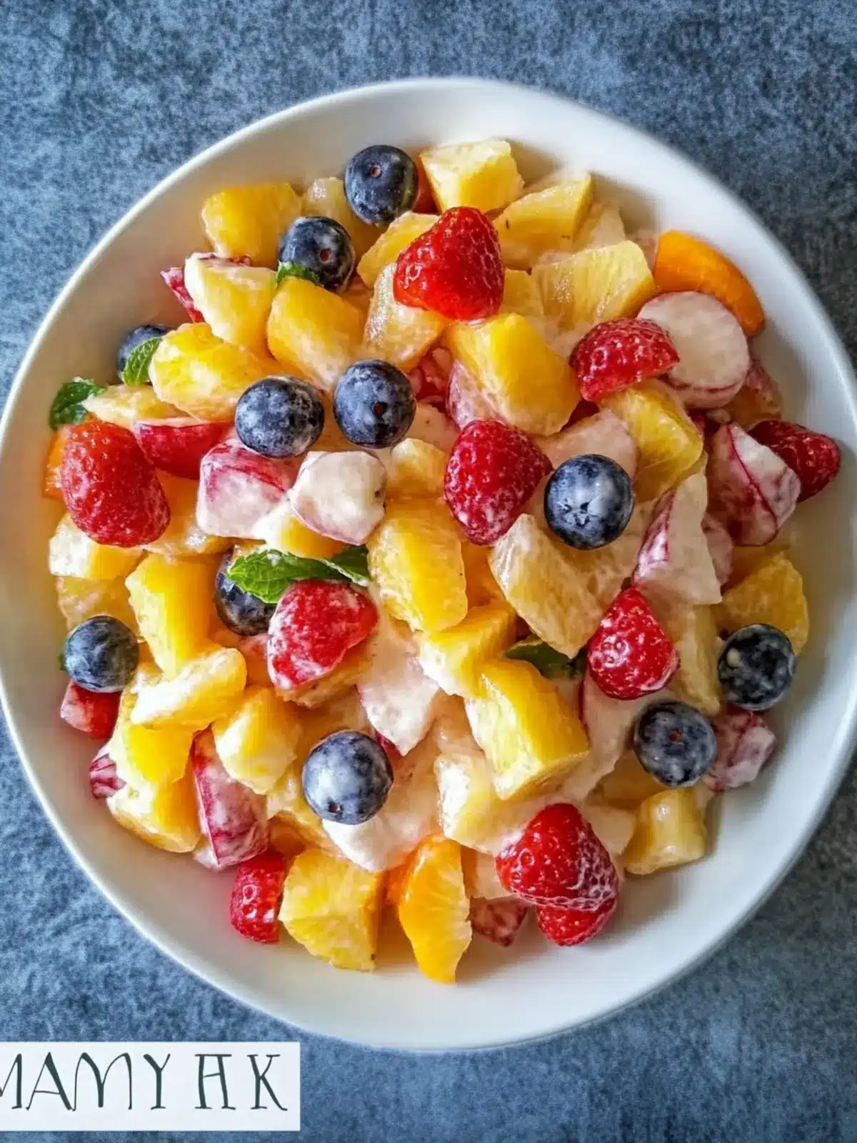 Mom's Creamy New York Fruit Salad: A Nostalgic Family Favorite 3 Mom’s Creamy New York Fruit Salad