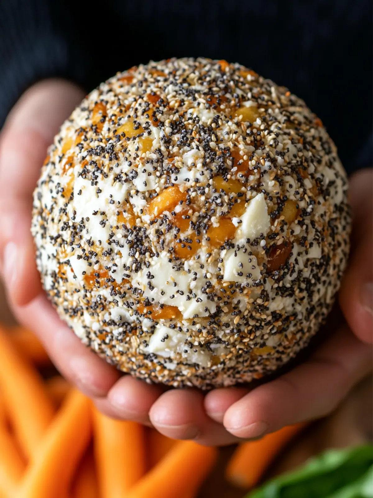 Everything Bagel Cheese Ball: Your New Favorite Keto Snack 3 Everything Bagel Cheese Ball