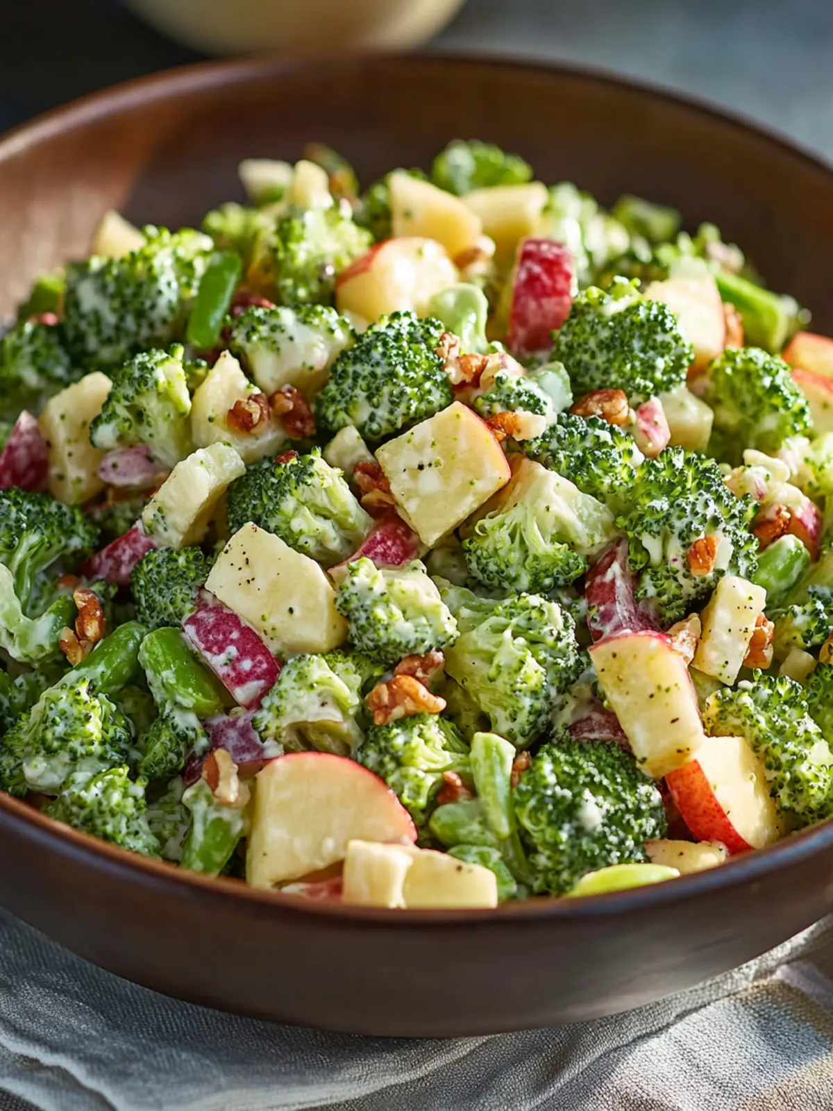 Honeycrisp Apple Broccoli Salad Recipe for Fresh Flavor