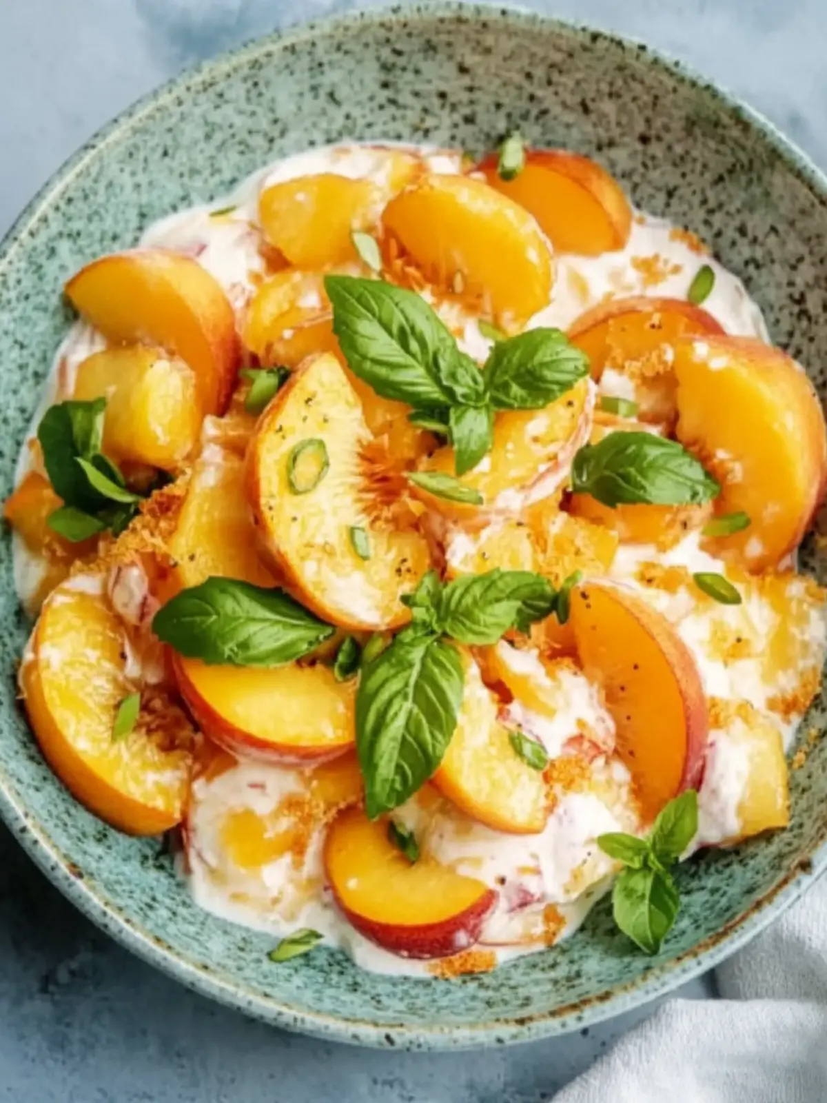 Millionaire Peach Salad