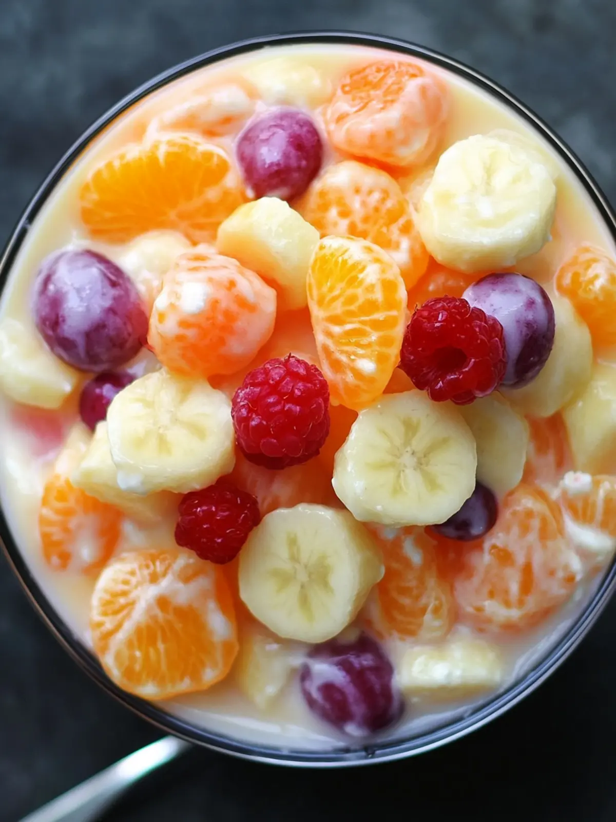 Refreshing Orange Cream Fruit Salad for Summer Bliss 3 Orange Cream Fruit Salad