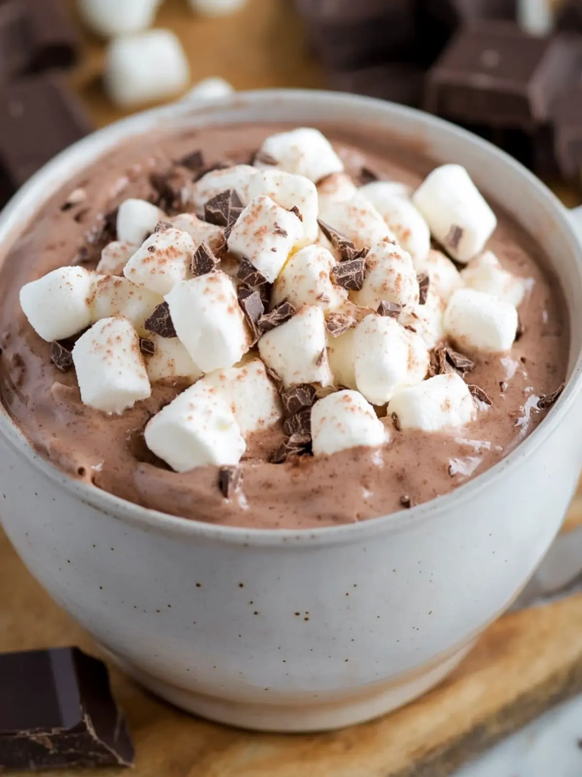Delight in This Hot Chocolate Dip Recipe with Marshmallow Fluff 4 Hot Chocolate Dip Recipe with Marshmallow Fluff