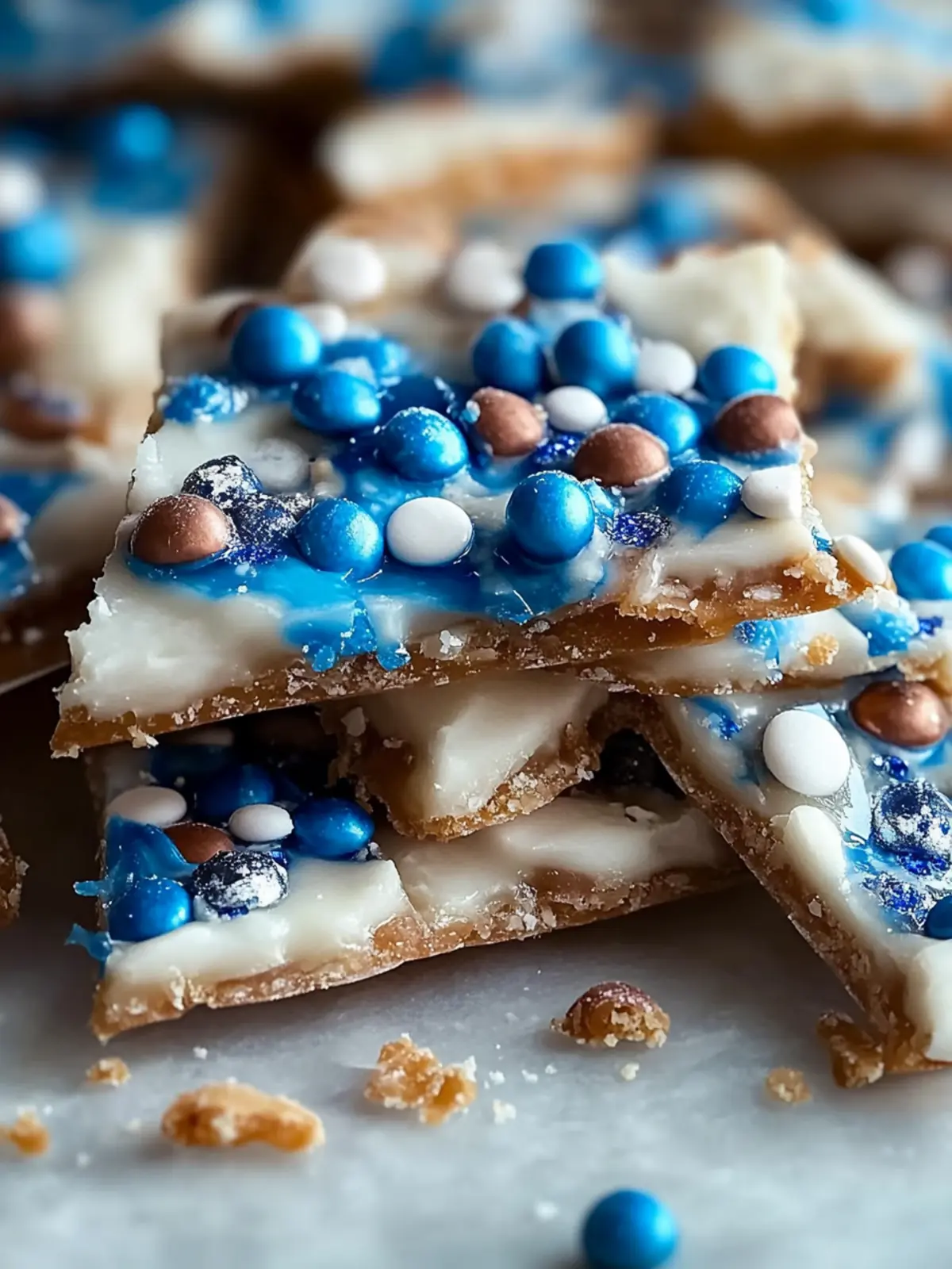 Hanukkah Candy Bark: An Easy and Incredible Holiday Treat