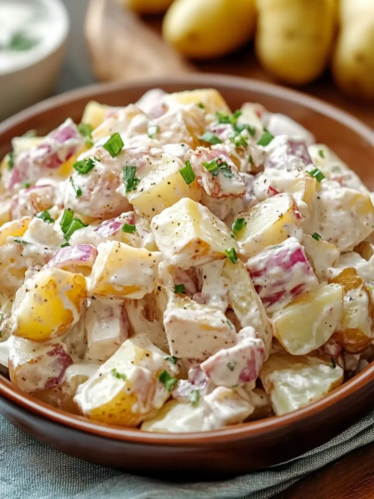Steakhouse Potato Salad: A Creamy, Flavor-Packed Side Dish