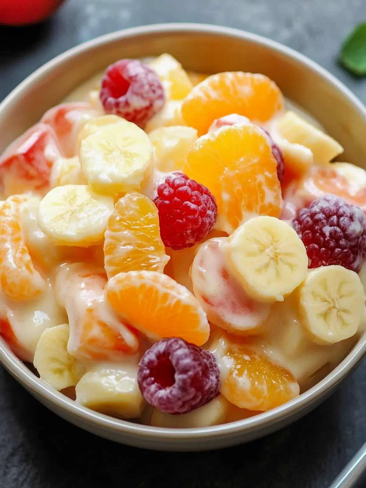 Refreshing Orange Cream Fruit Salad for Summer Bliss 2 Orange Cream Fruit Salad