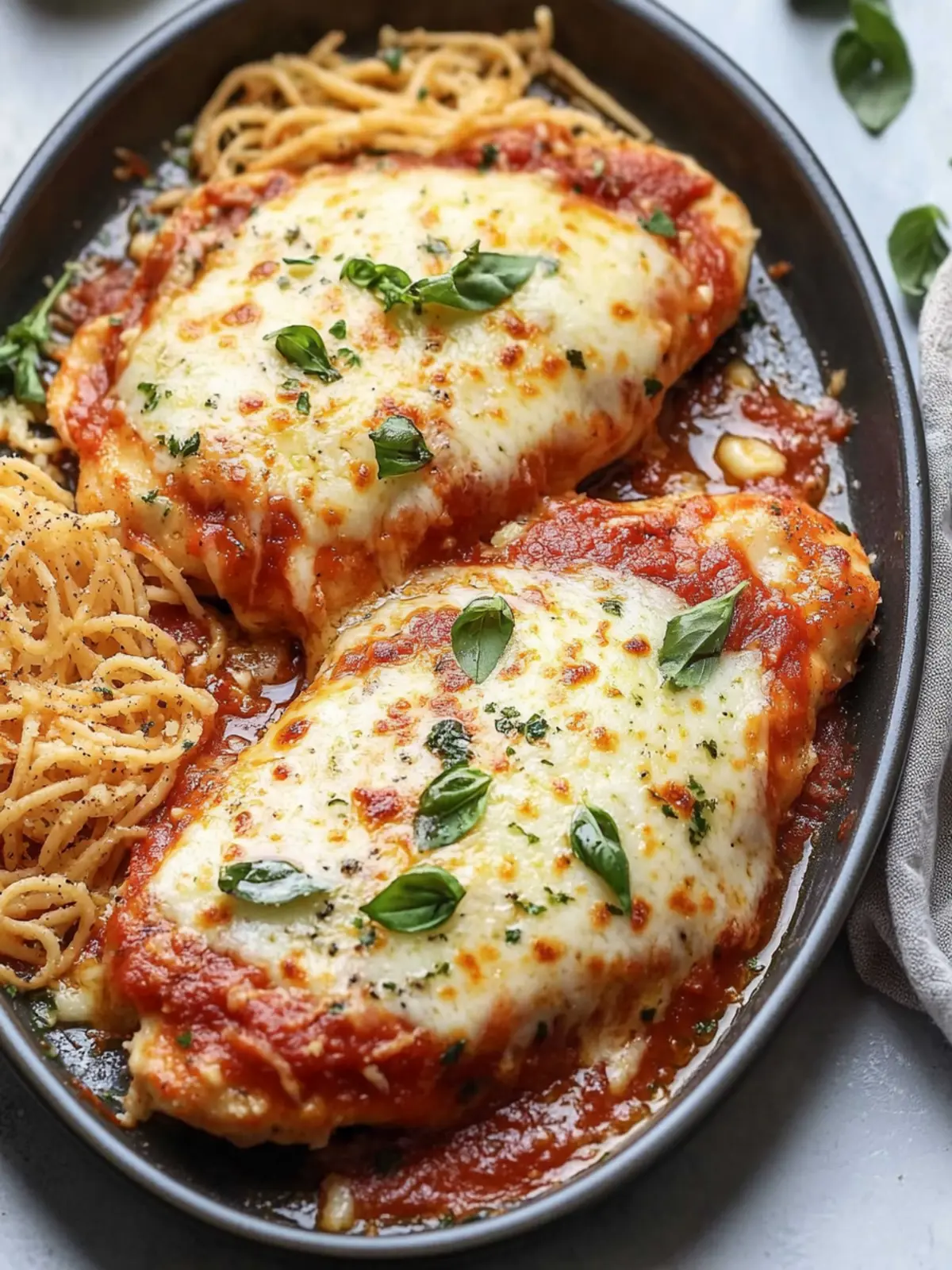 Healthy Baked Chicken Parmesan That's Guilt-Free Deliciousness 2 Healthy Baked Chicken Parmesan