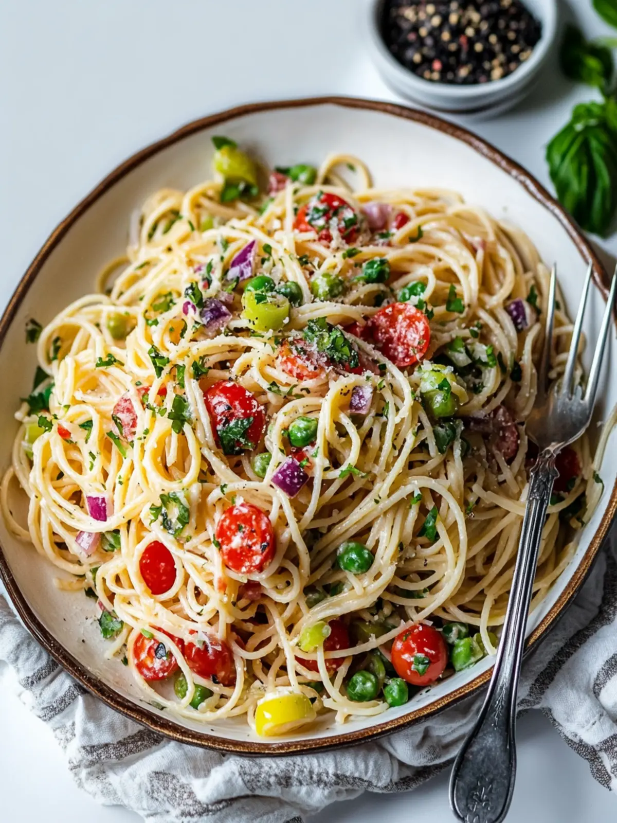 Delicious Spaghetti Pasta Salad with Italian Dressing Bliss 4 Spaghetti Pasta Salad (with Italian Dressing)