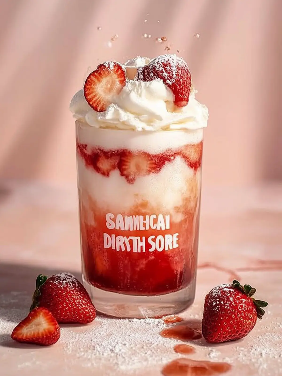 🍓 Strawberry Shortcake Dirty Soda